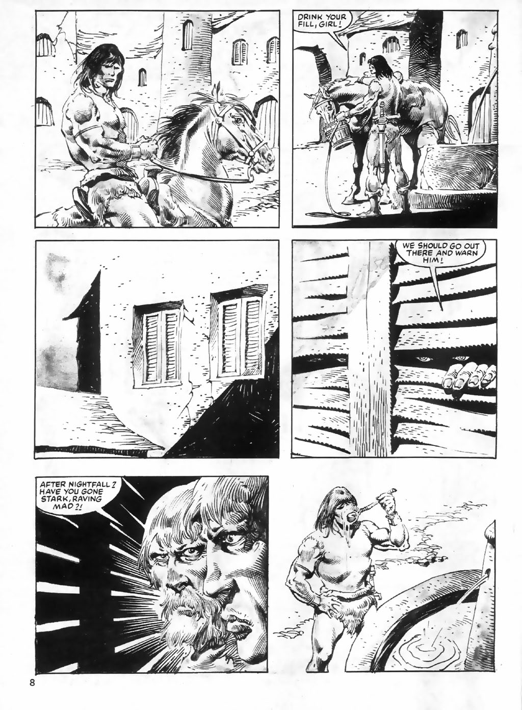 Read online The Savage Sword Of Conan comic -  Issue #96 - 8