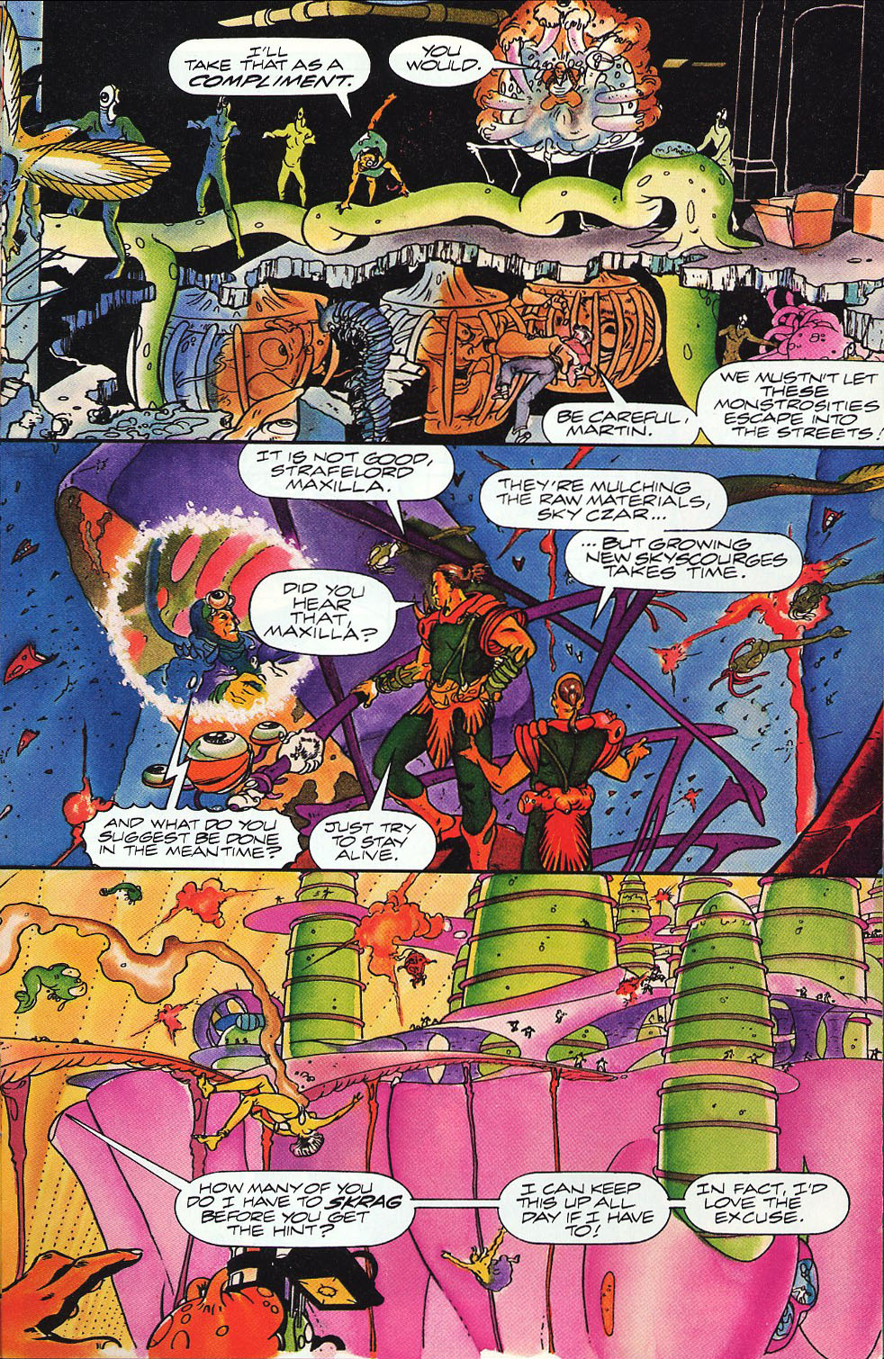 Read online Warriors of Plasm comic -  Issue #7 - 10