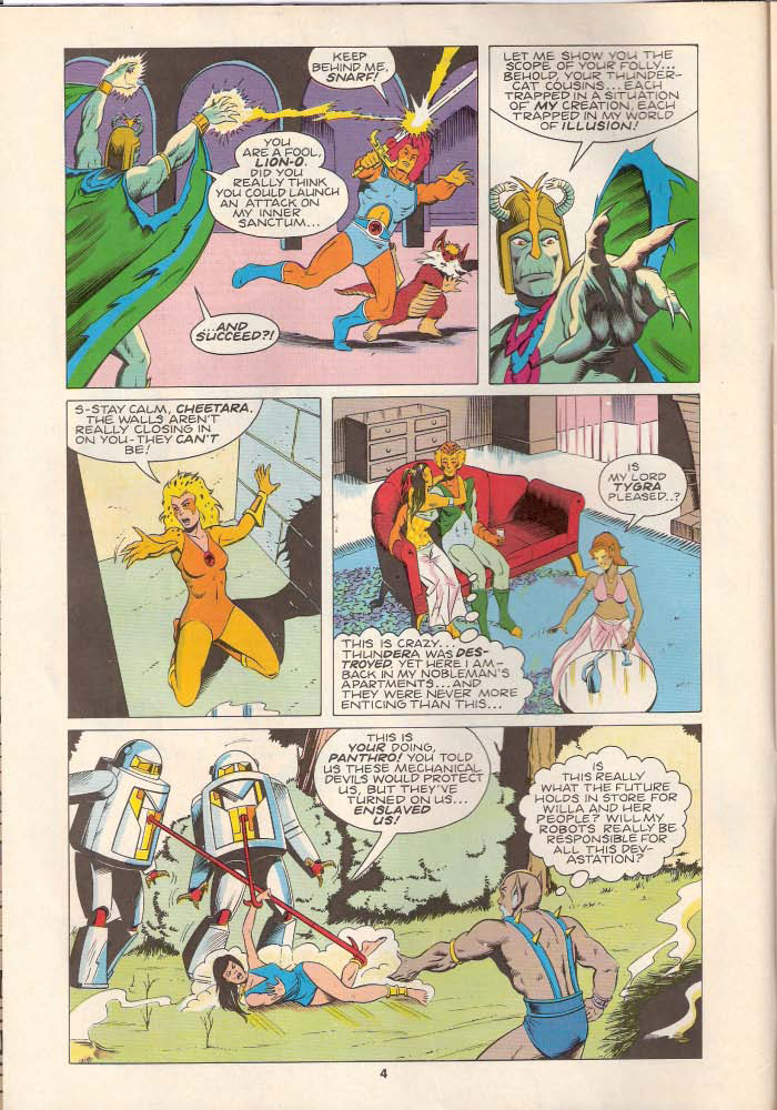 Read online ThunderCats (1987) comic -  Issue #18 - 4