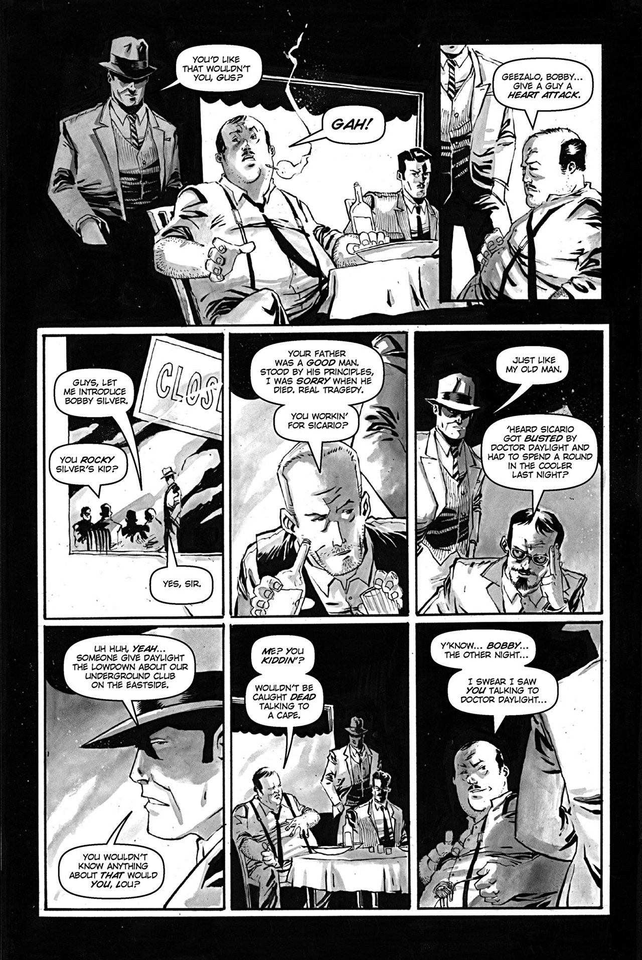 Read online Masks & Mobsters comic -  Issue #1 - 7