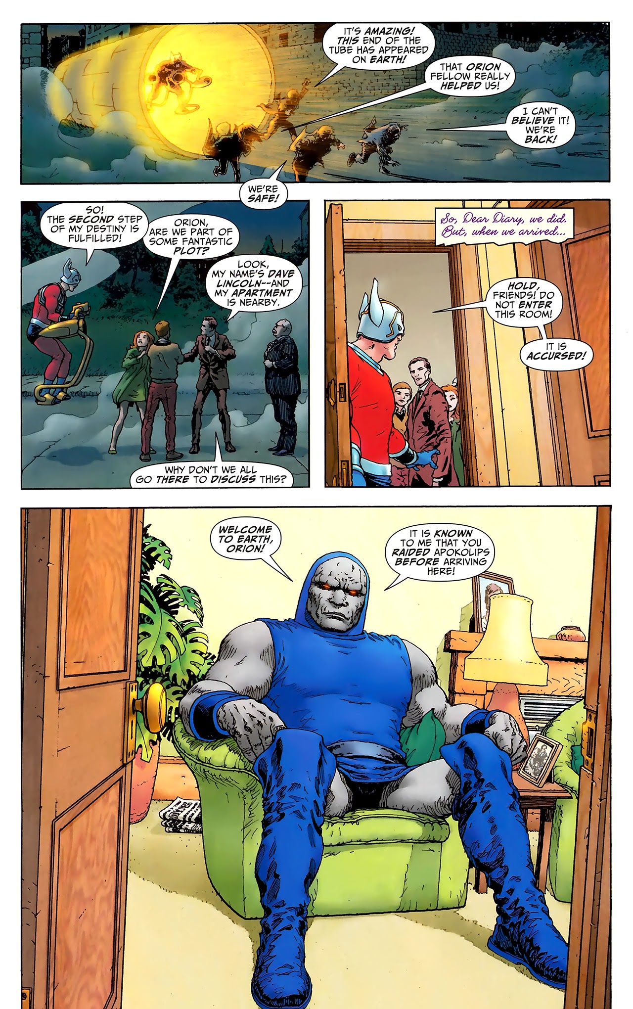 Read online DC Universe: Legacies comic -  Issue #8 - 27