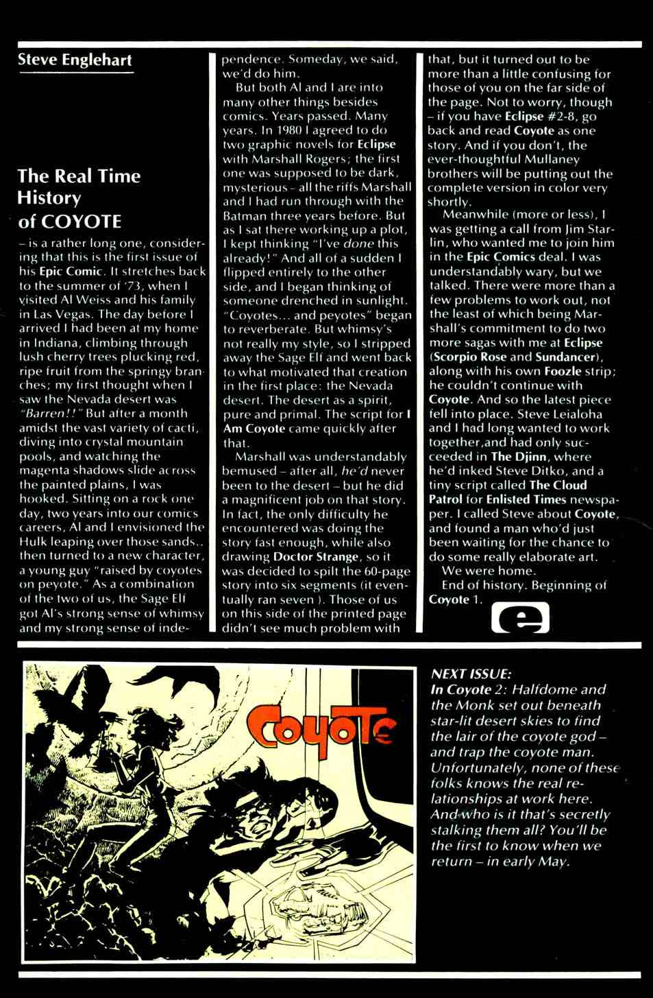 Read online Coyote comic -  Issue #1 - 35