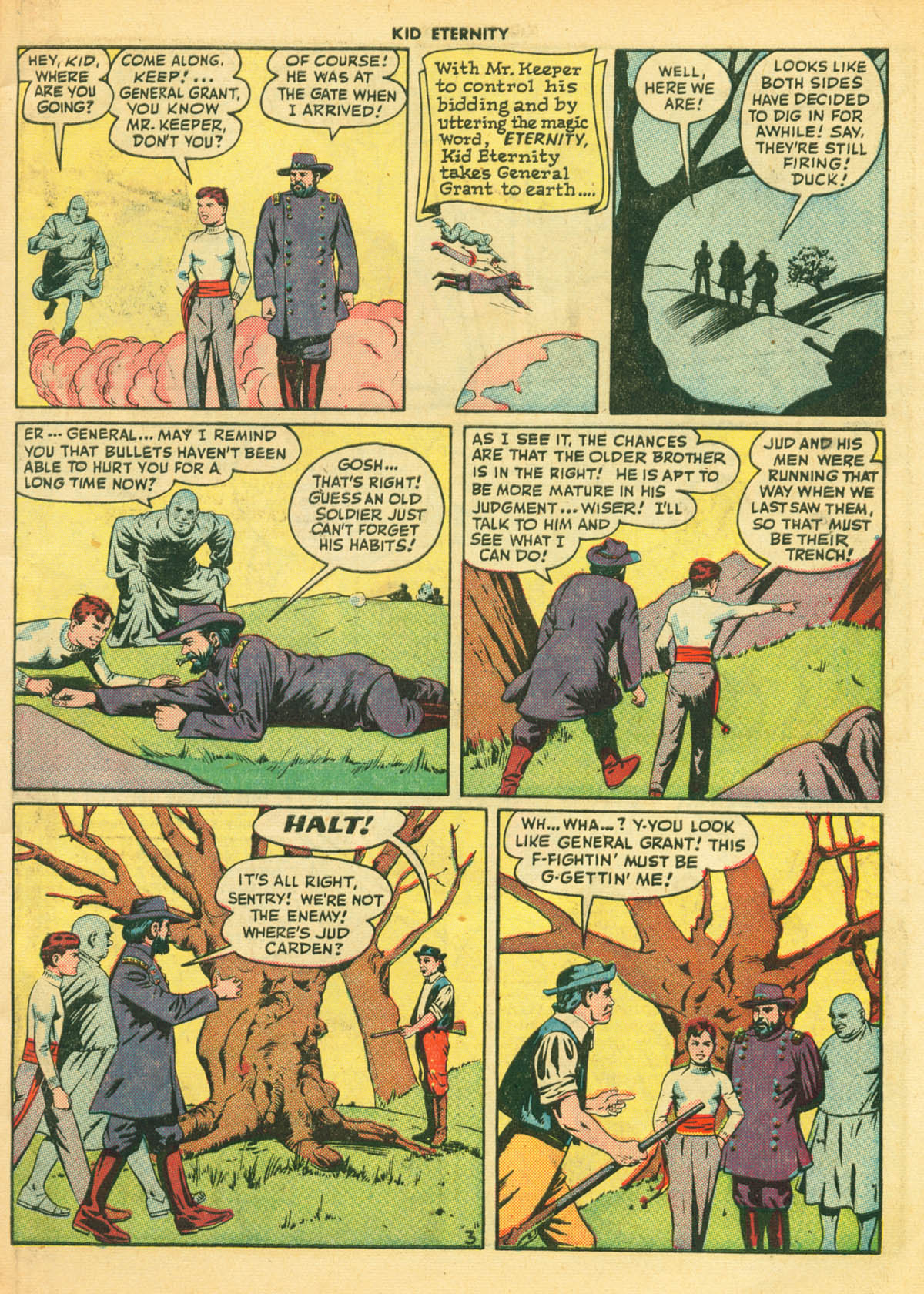 Read online Kid Eternity (1946) comic -  Issue #2 - 5