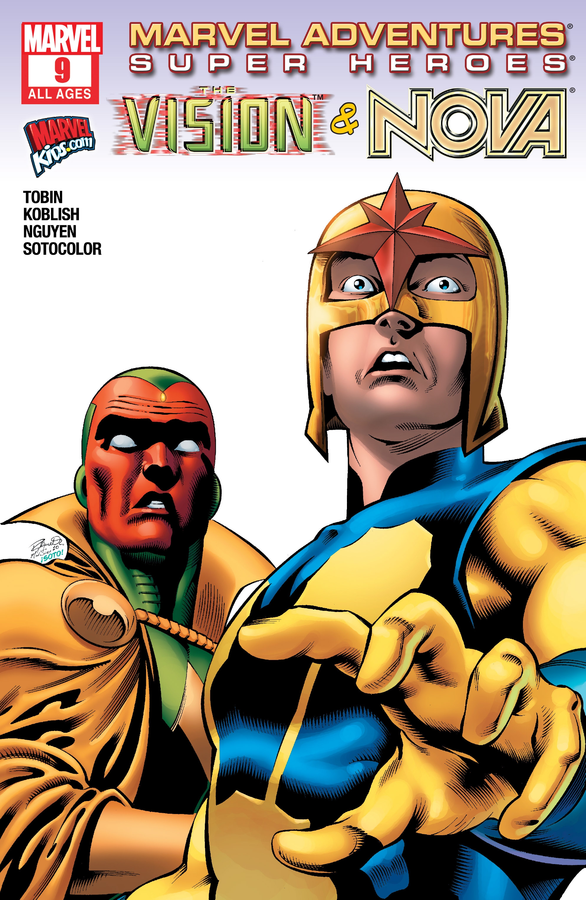 Read online Marvel Adventures Super Heroes (2010) comic -  Issue #9 - 1