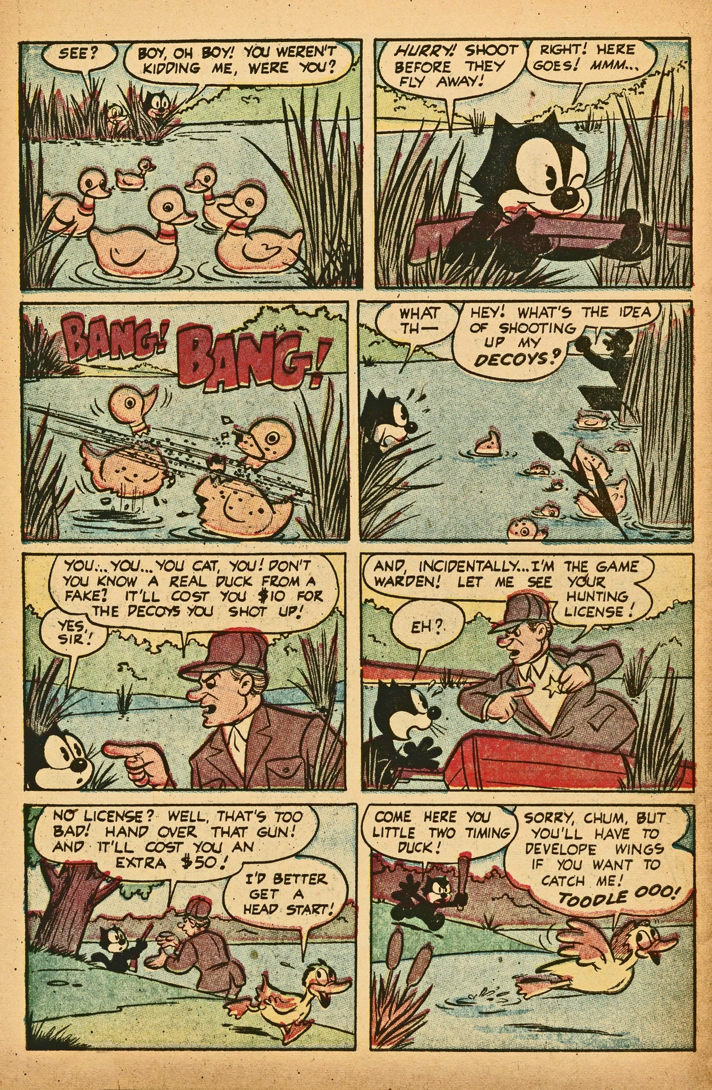 Read online Felix the Cat (1951) comic -  Issue #56 - 32