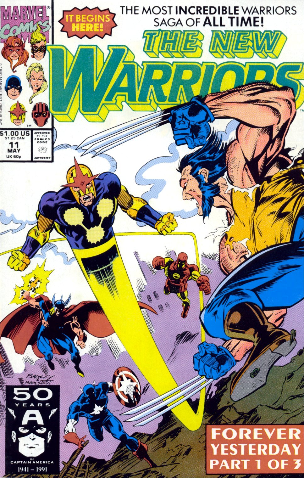 The New Warriors Issue #11 #15 - English 1