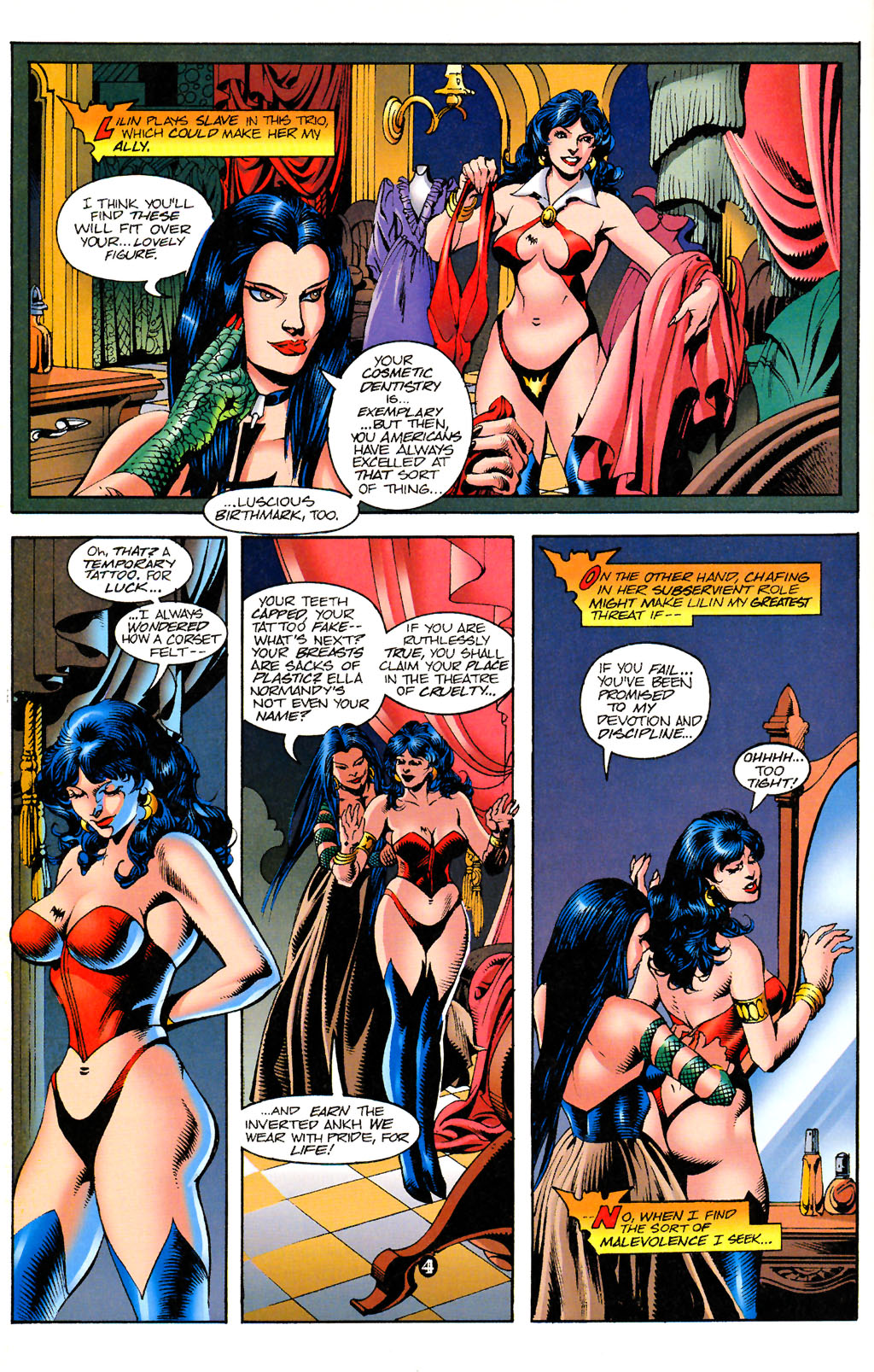 Read online Vampirella Strikes (1995) comic -  Issue #5 - 6