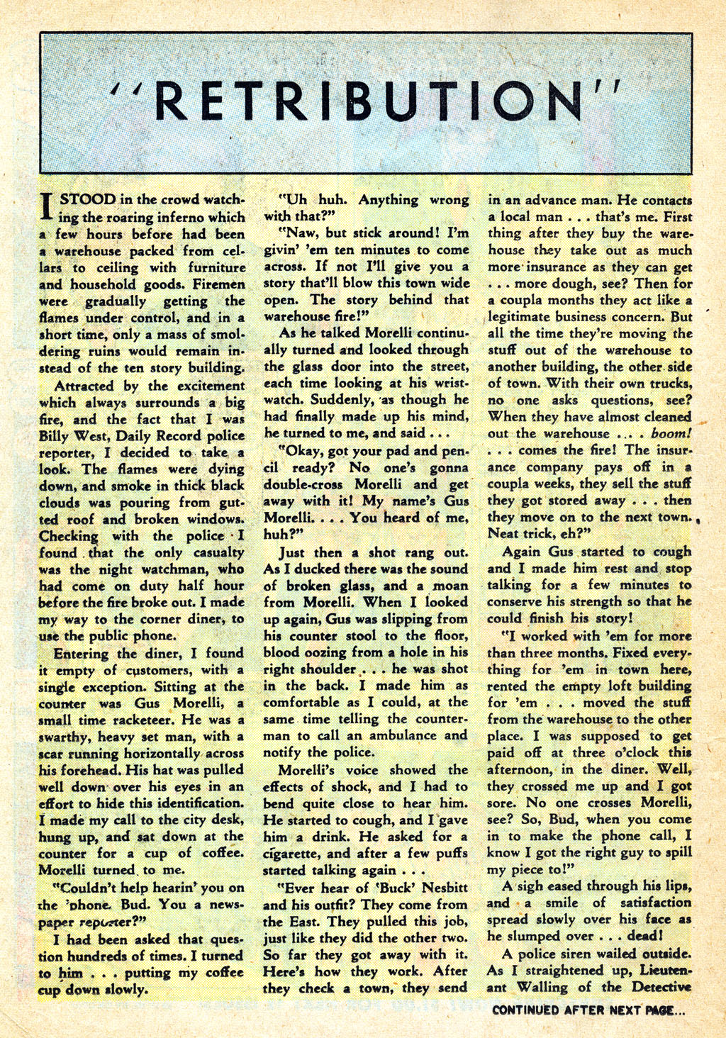Read online Crime Must Lose comic -  Issue #7 - 16