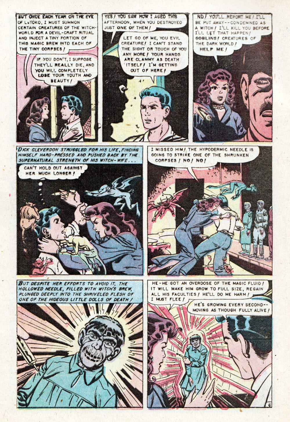 Read online Baffling Mysteries comic -  Issue #8 - 8