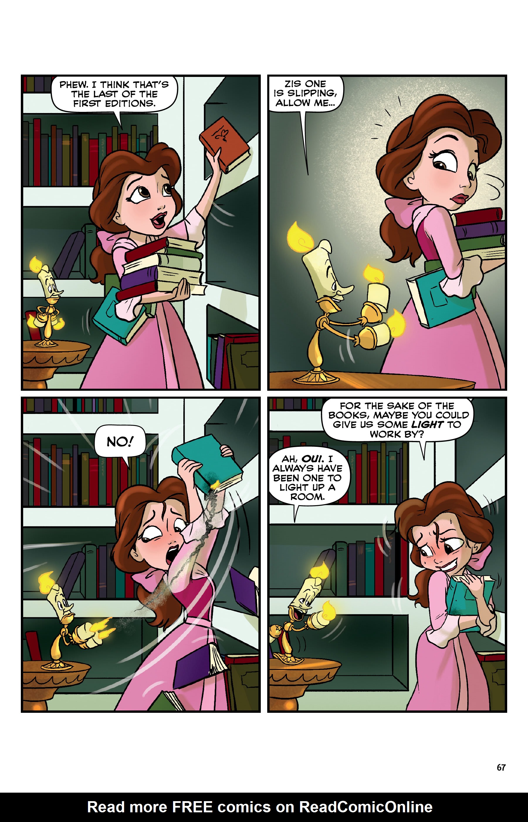 Read online Disney Princess: Gleam, Glow, and Laugh comic -  Issue # TPB - 68