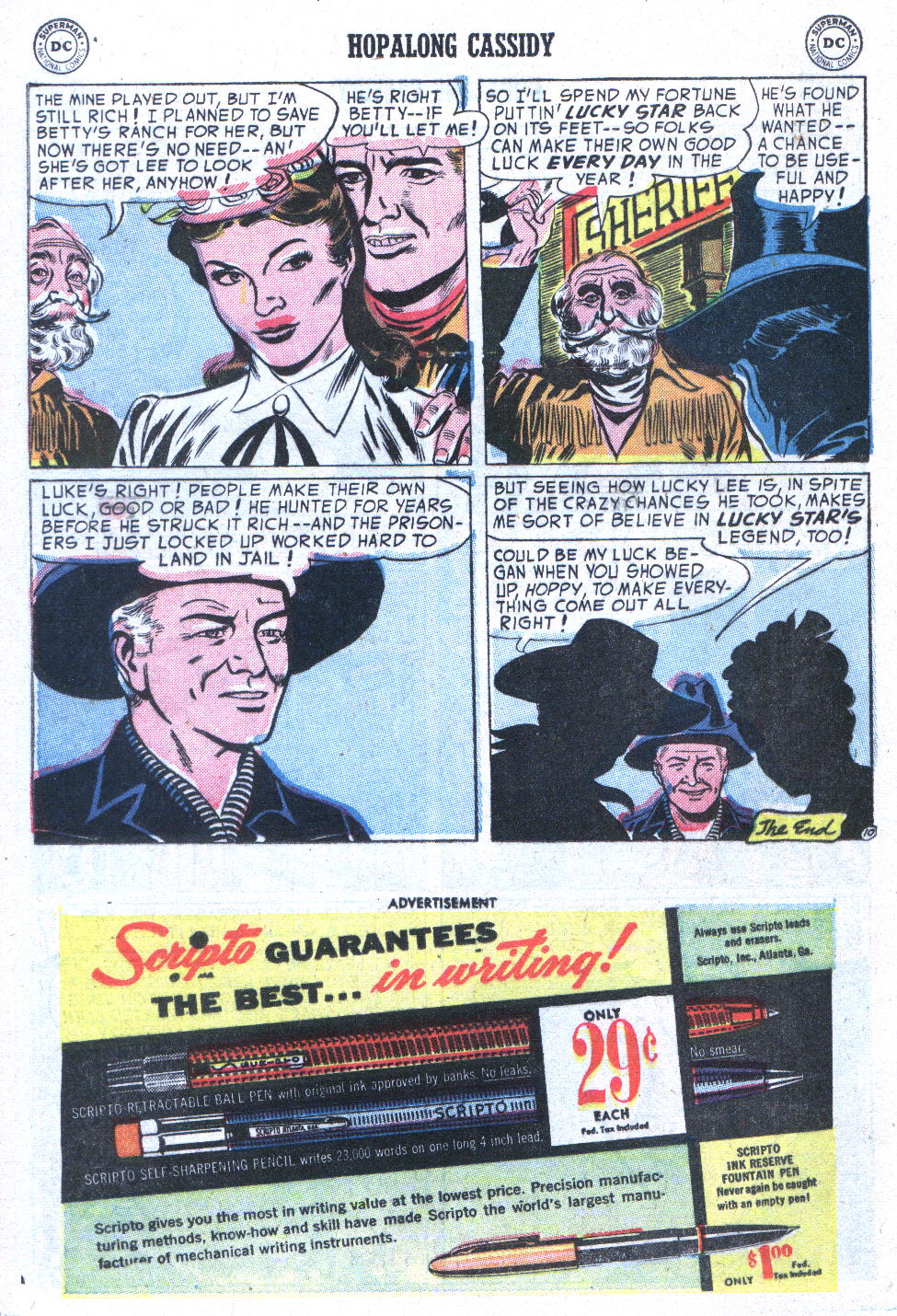 Read online Hopalong Cassidy comic -  Issue #89 - 12