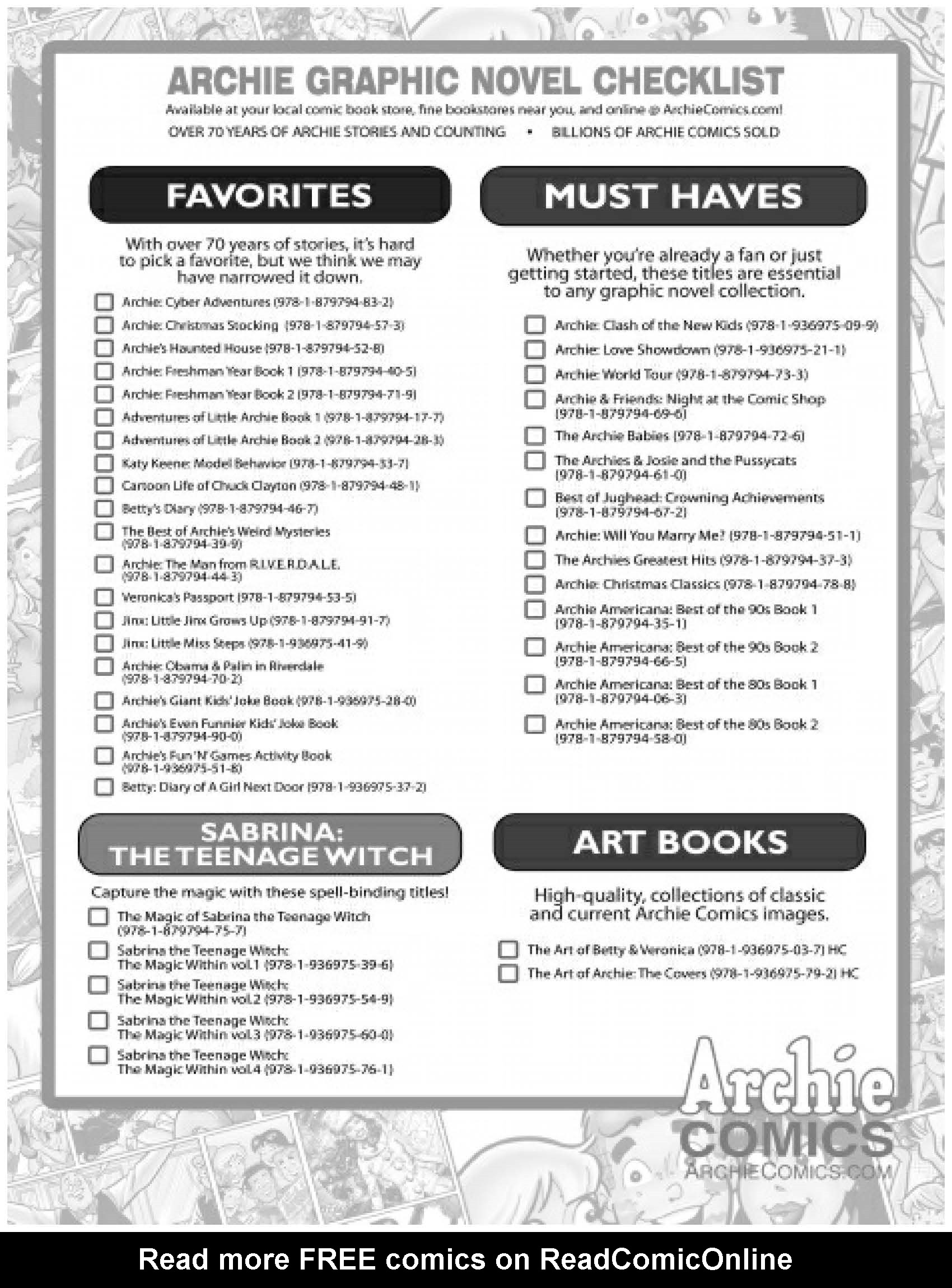 Read online Archie Comics Spectacular: Party Time! comic -  Issue # TPB - 133