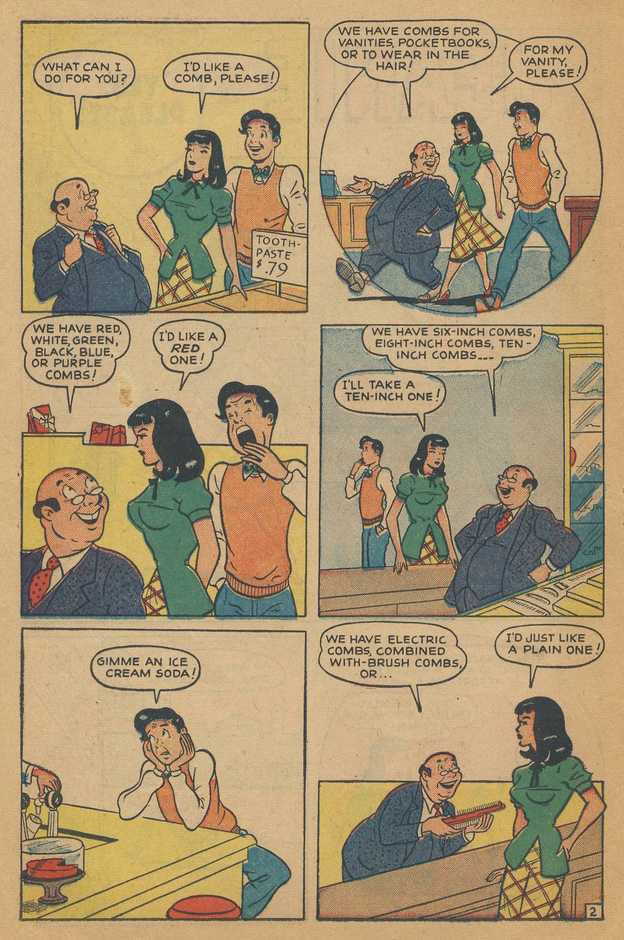 Read online Margie Comics comic -  Issue #47 - 38