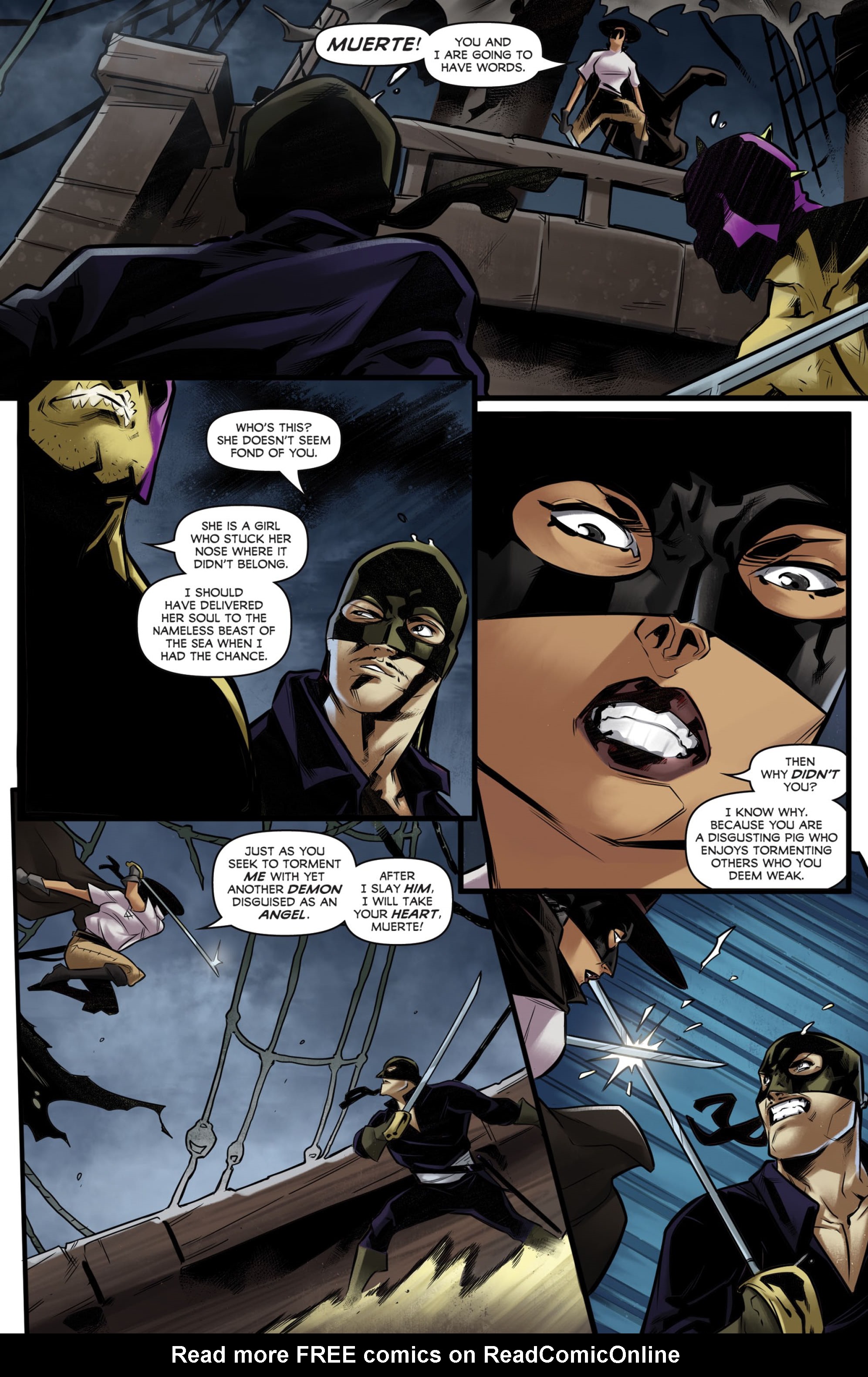 Read online Zorro: Galleon Of the Dead comic -  Issue #3 - 18