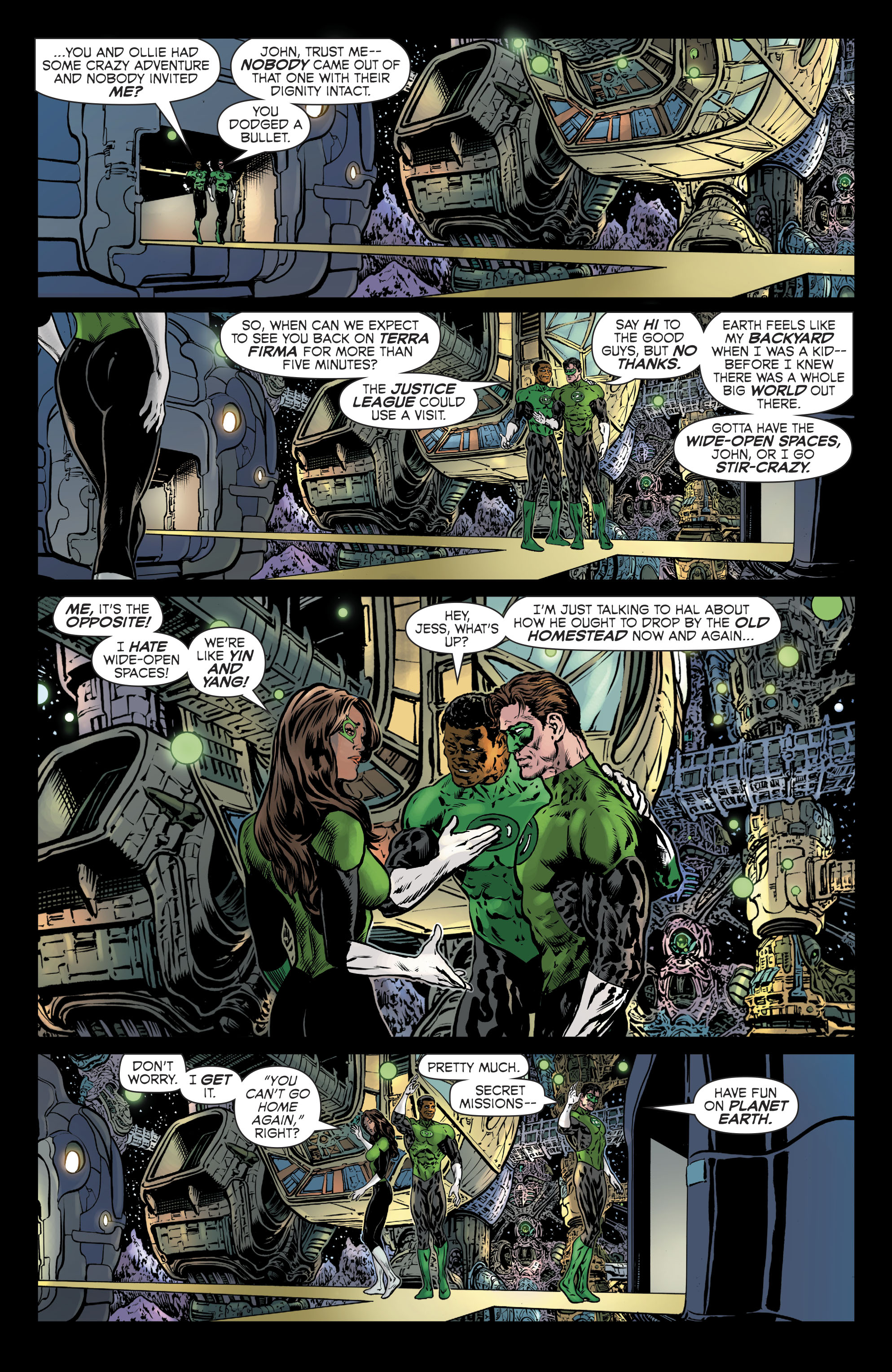 Read online The Green Lantern Season Two comic -  Issue #1 - 10