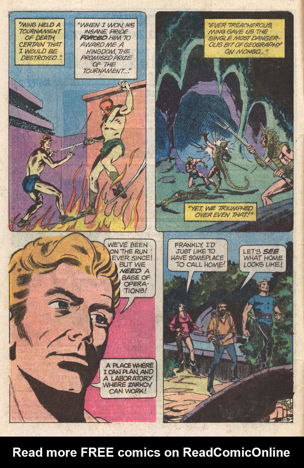 Read online Flash Gordon (1978) comic -  Issue #28 - 4
