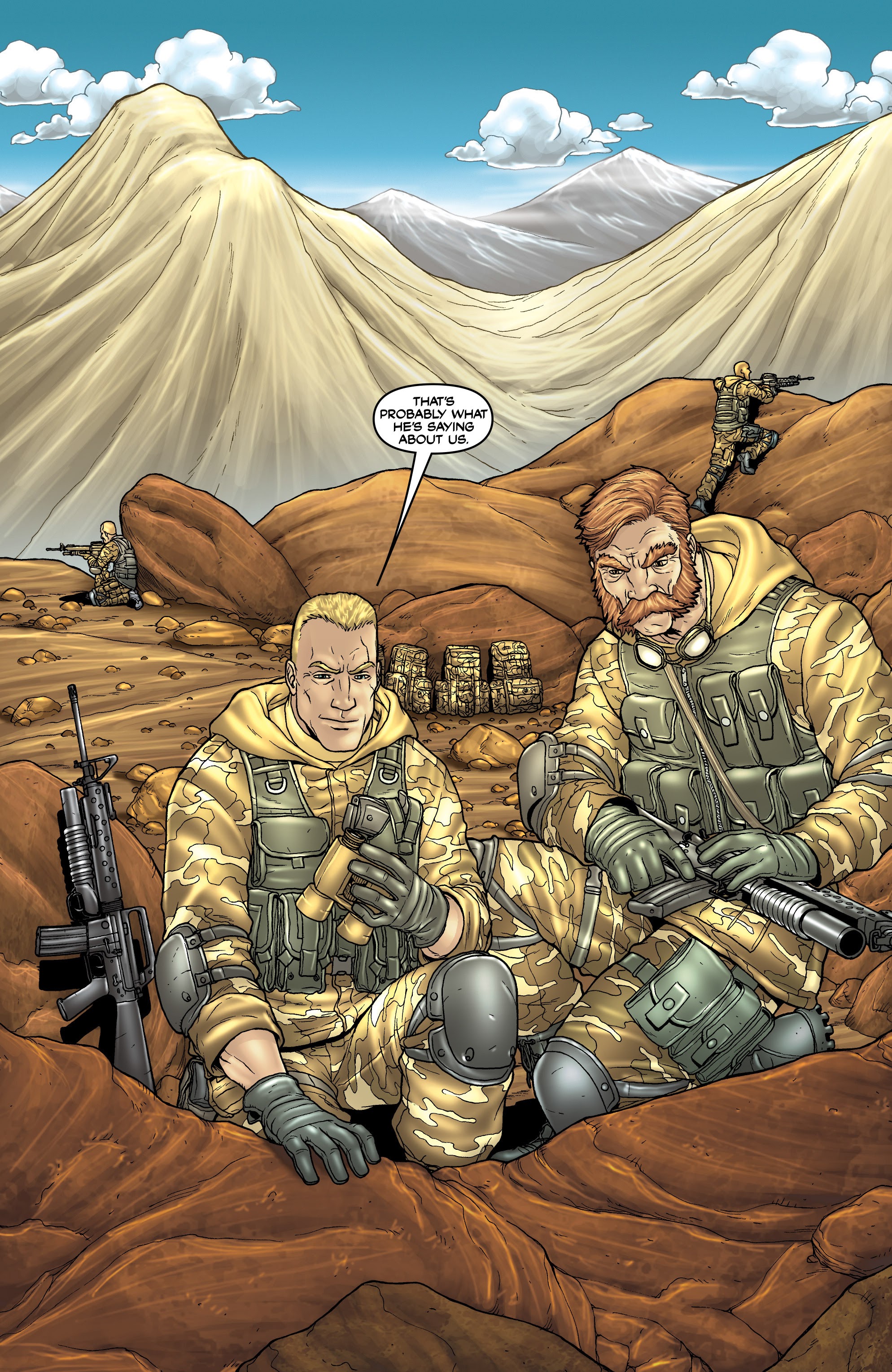 Read online Garth Ennis' 303 comic -  Issue #1 - 23