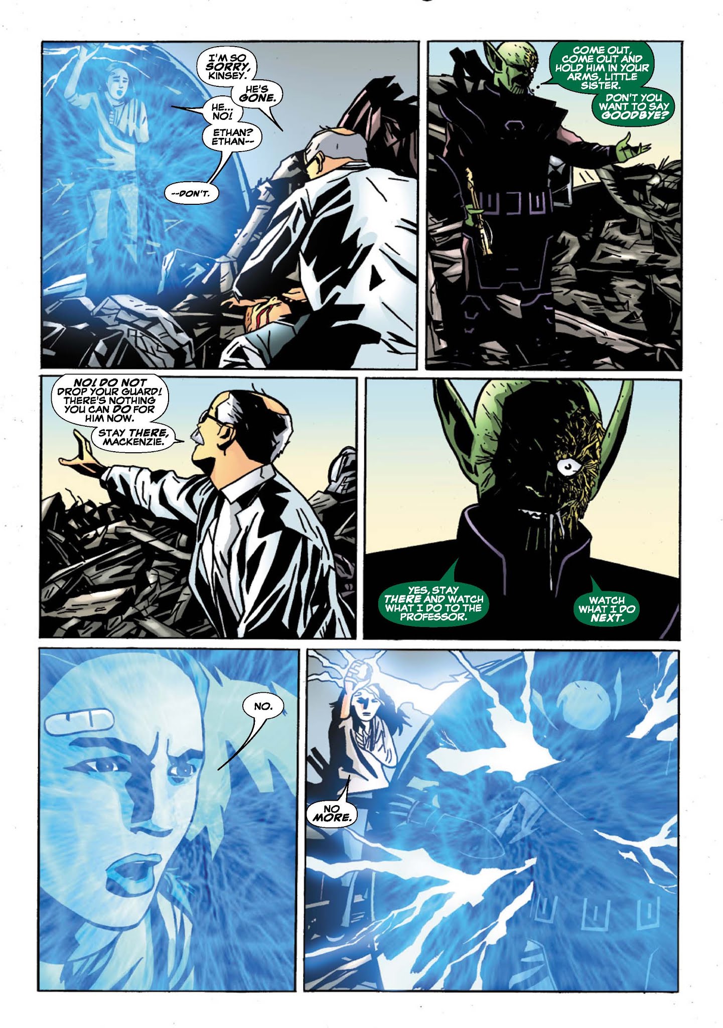 Read online Secret Invasion: Home Invasion comic -  Issue #6 - 12