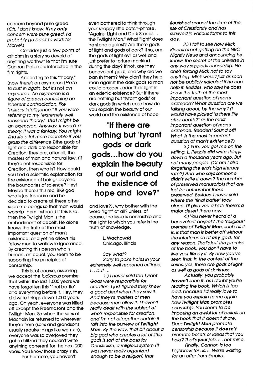 Read online Twilight Man comic -  Issue #4 - 31