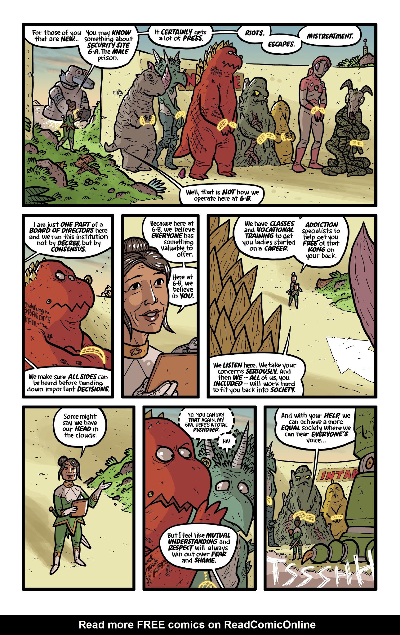 Read online Kaijumax: Season Four comic -  Issue #1 - 7
