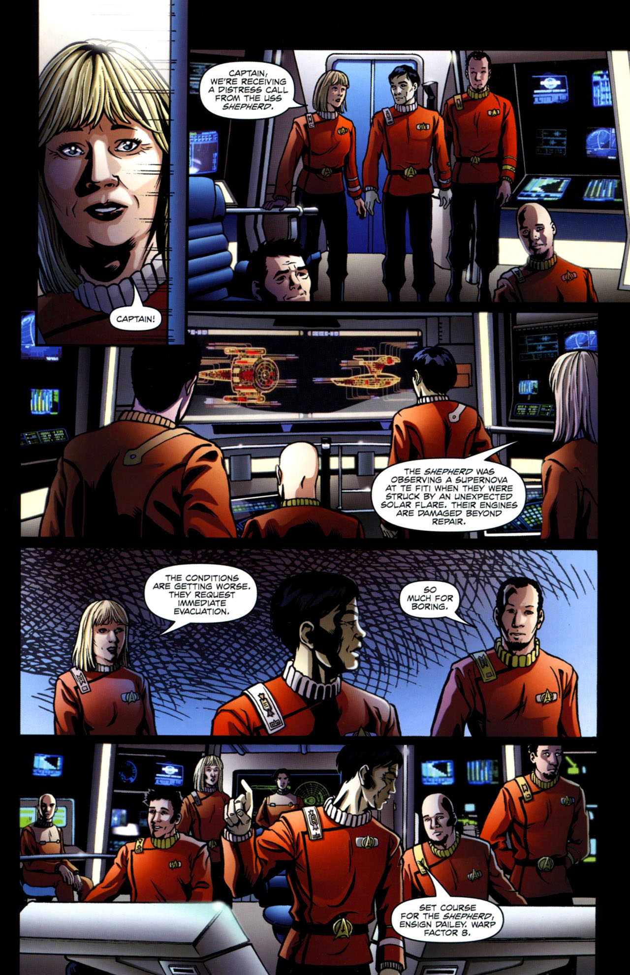 Read online Star Trek: Captain's Log comic -  Issue # Issue Sulu - 10