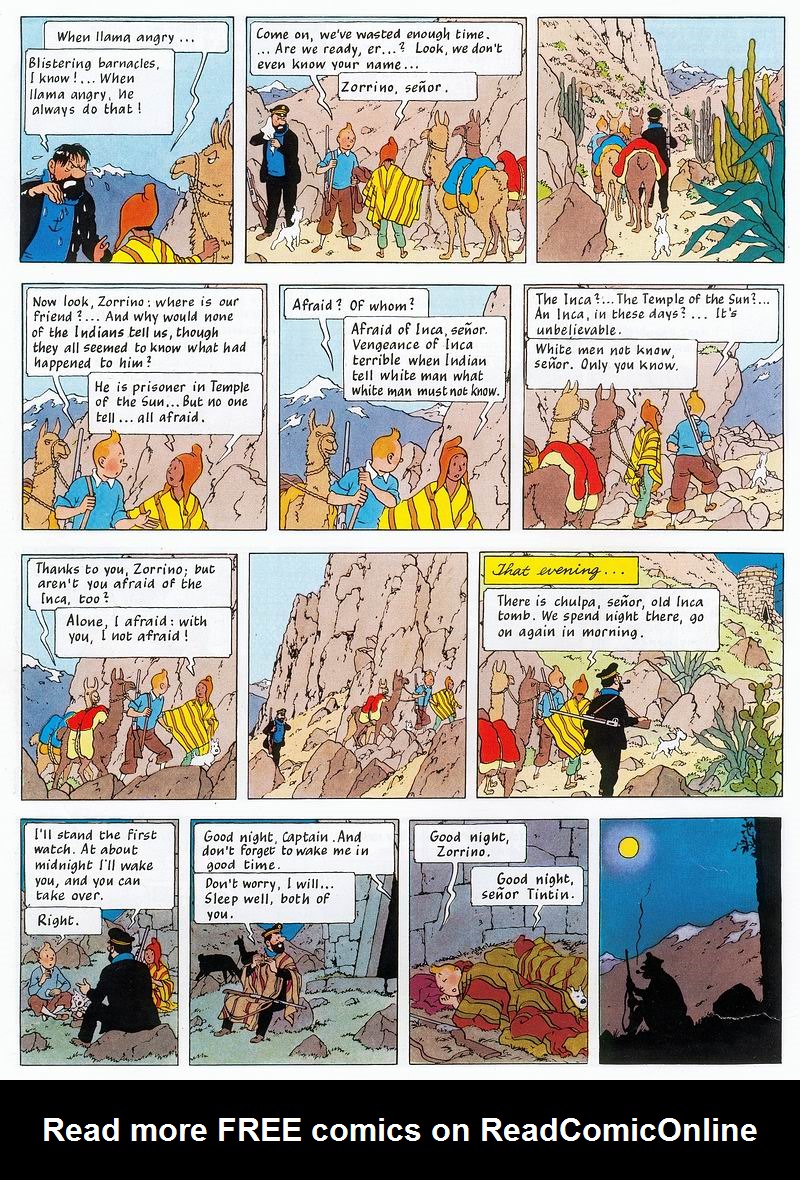 Read online The Adventures of Tintin comic -  Issue #14 - 23