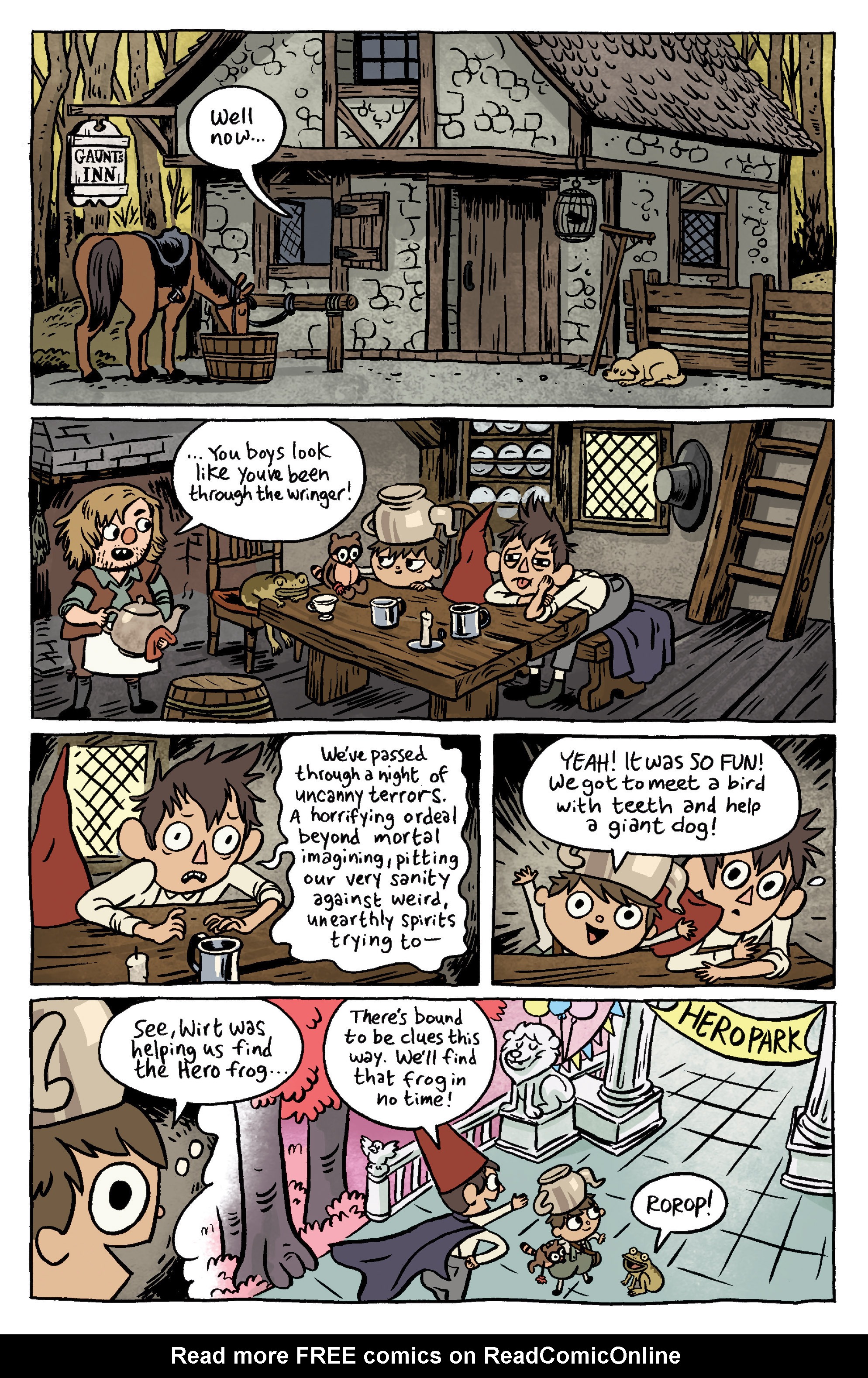 Read online Over the Garden Wall (2016) comic -  Issue #6 - 3