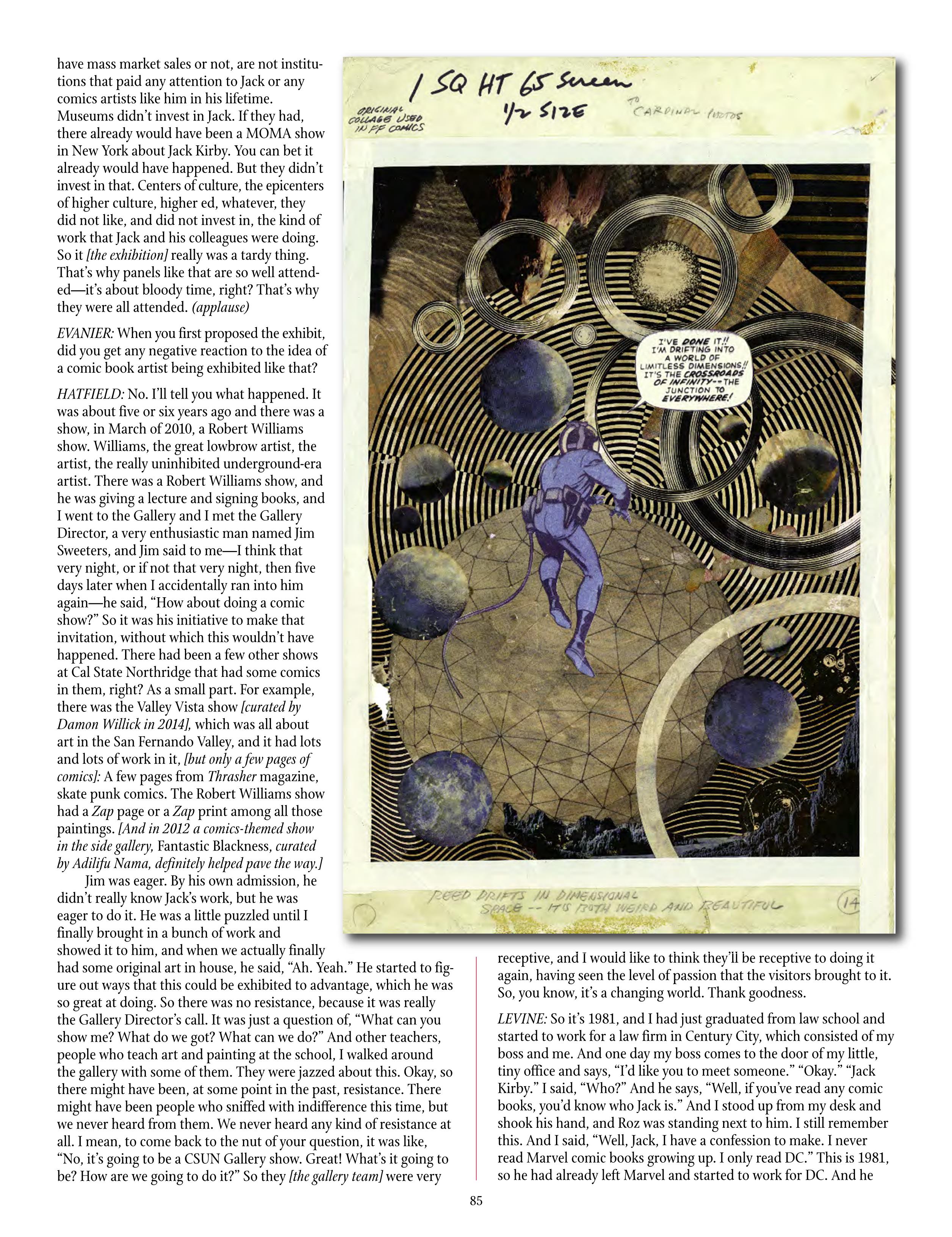 Read online The Jack Kirby Collector comic -  Issue #70 - 87