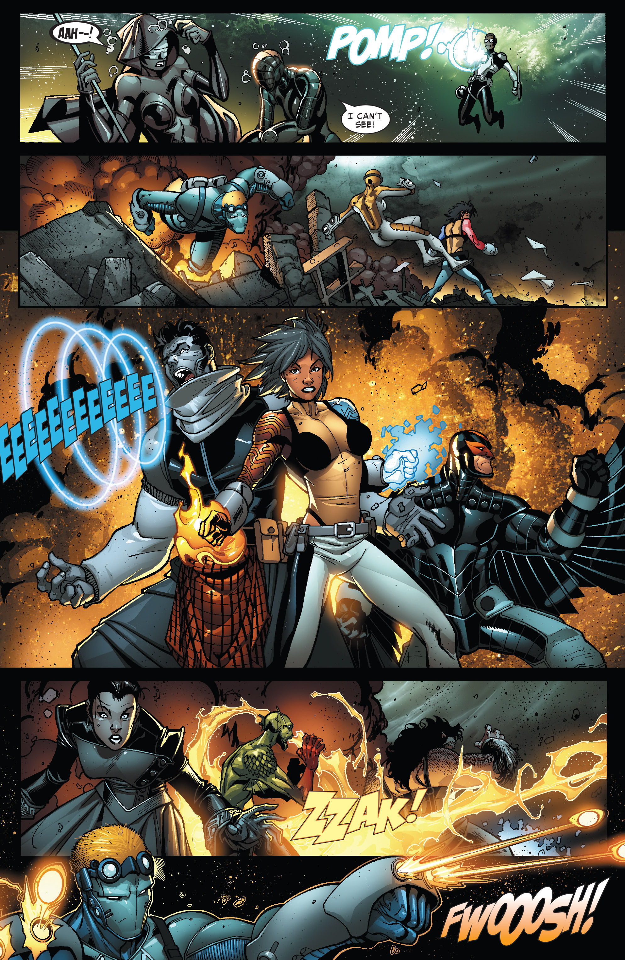 Read online New Warriors (2007) comic -  Issue #5 - 11
