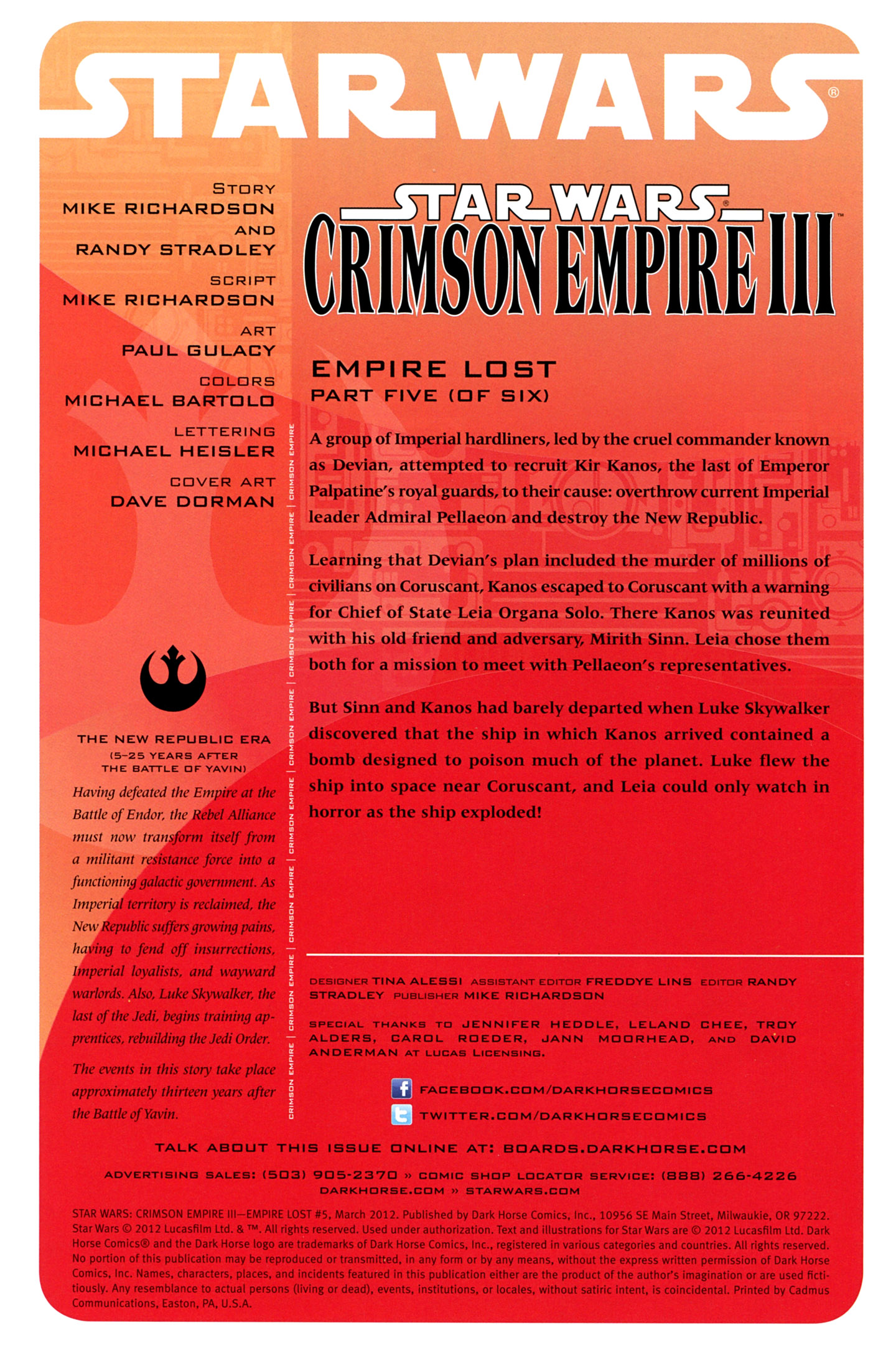 Read online Star Wars: Crimson Empire III - Empire Lost comic -  Issue #5 - 2