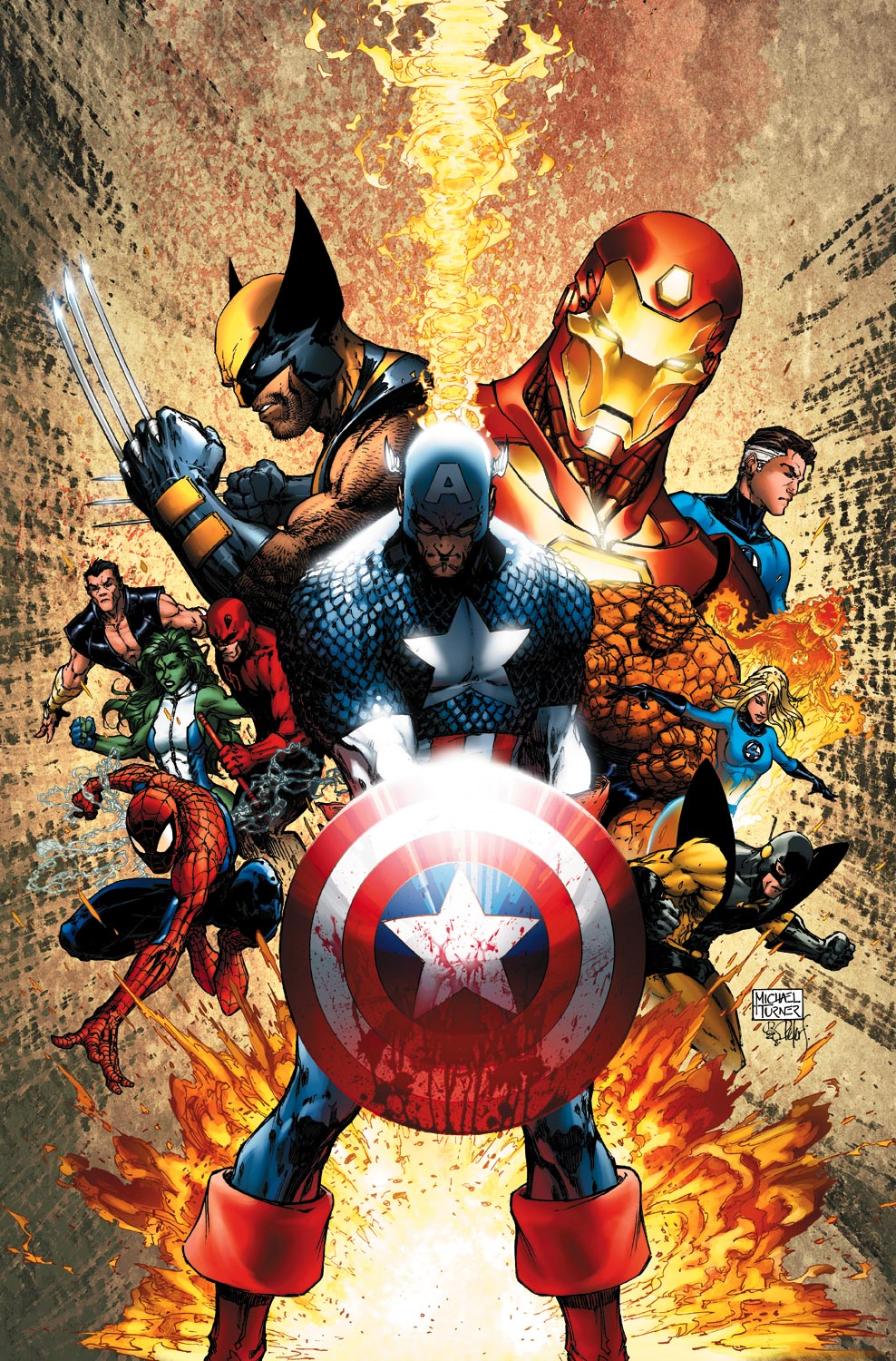 Read online Civil War: Opening Shot comic -  Issue # Full - 2