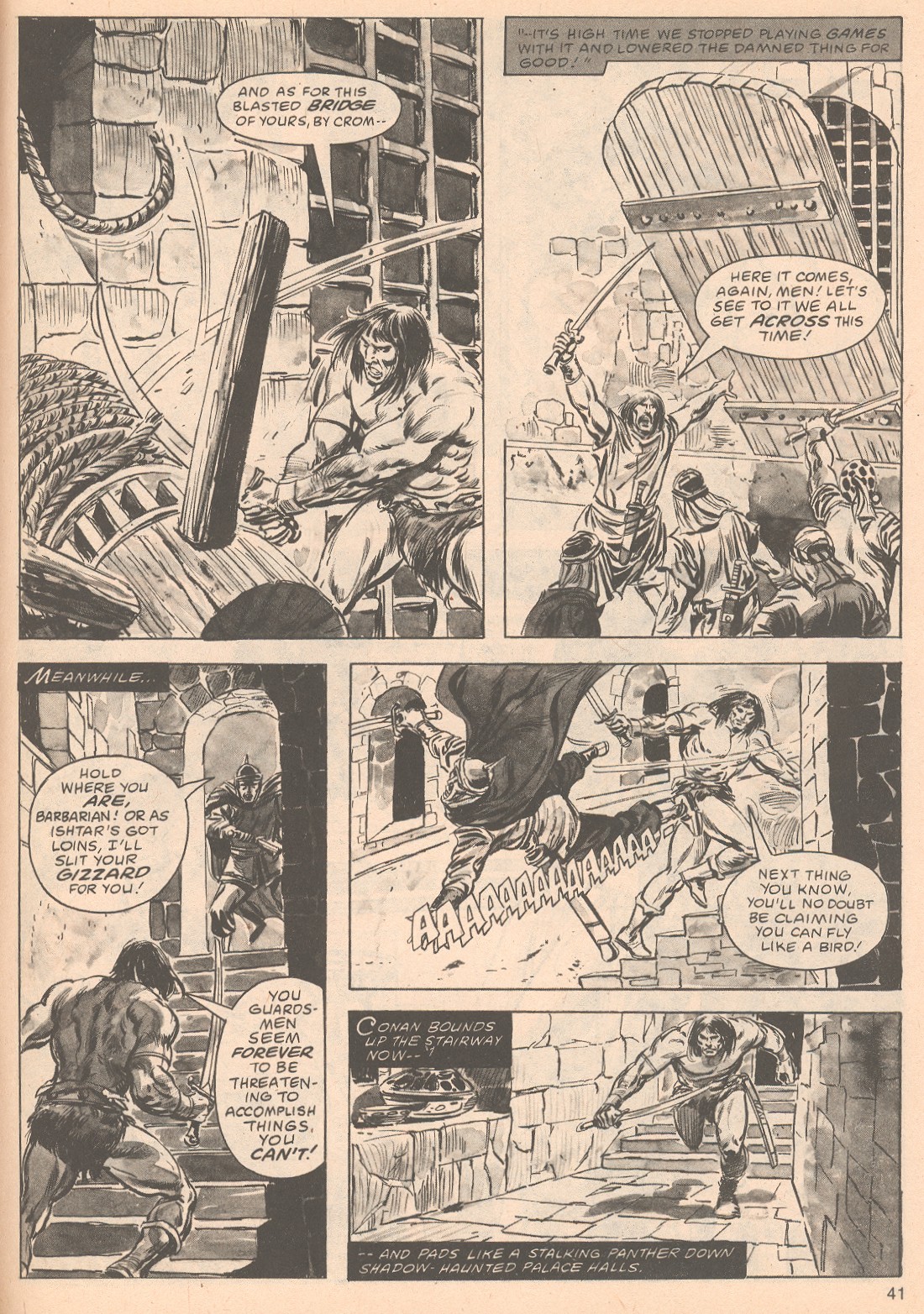 Read online The Savage Sword Of Conan comic -  Issue #63 - 41