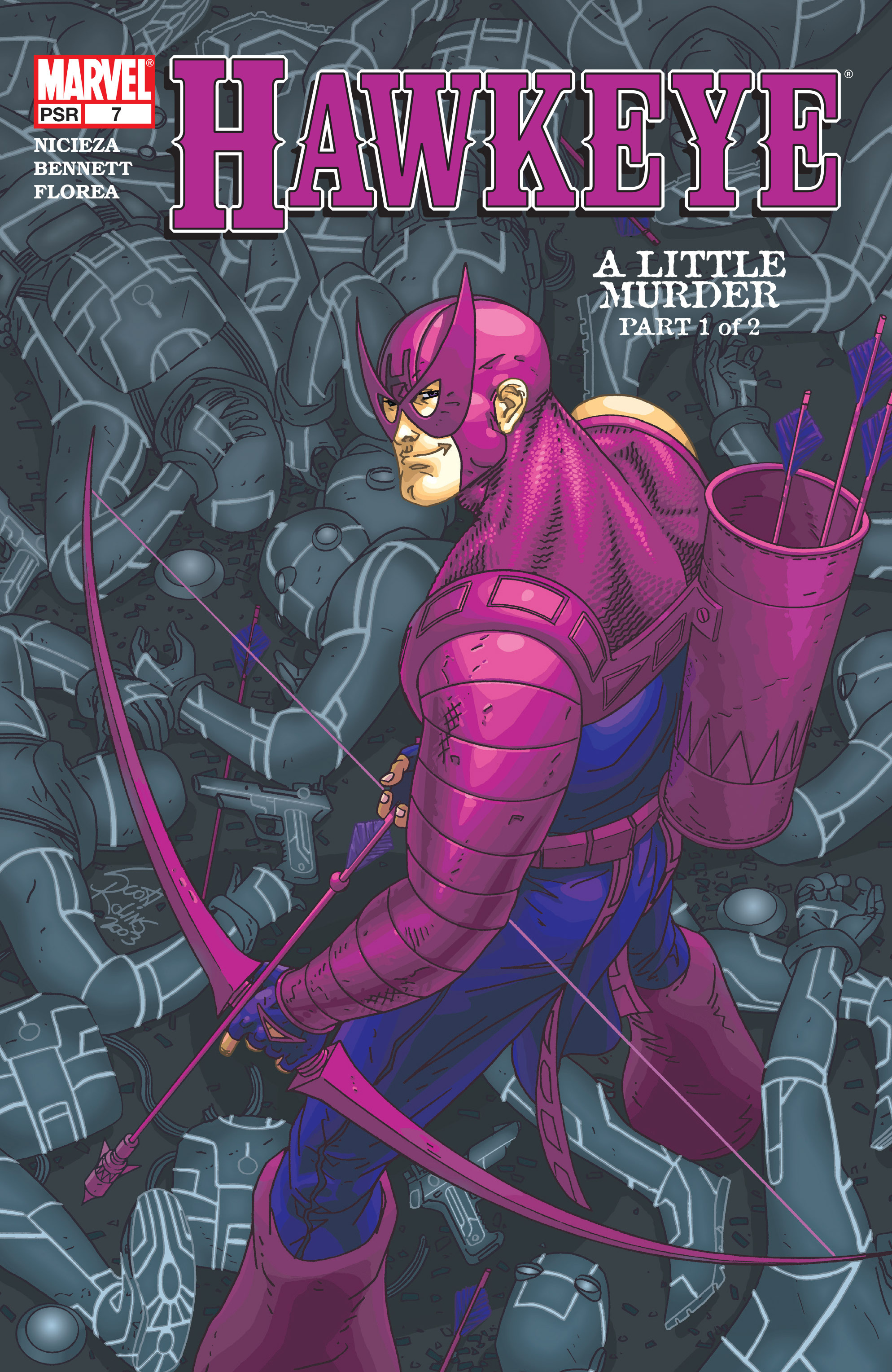 Read online Hawkeye (2003) comic -  Issue #7 - 1
