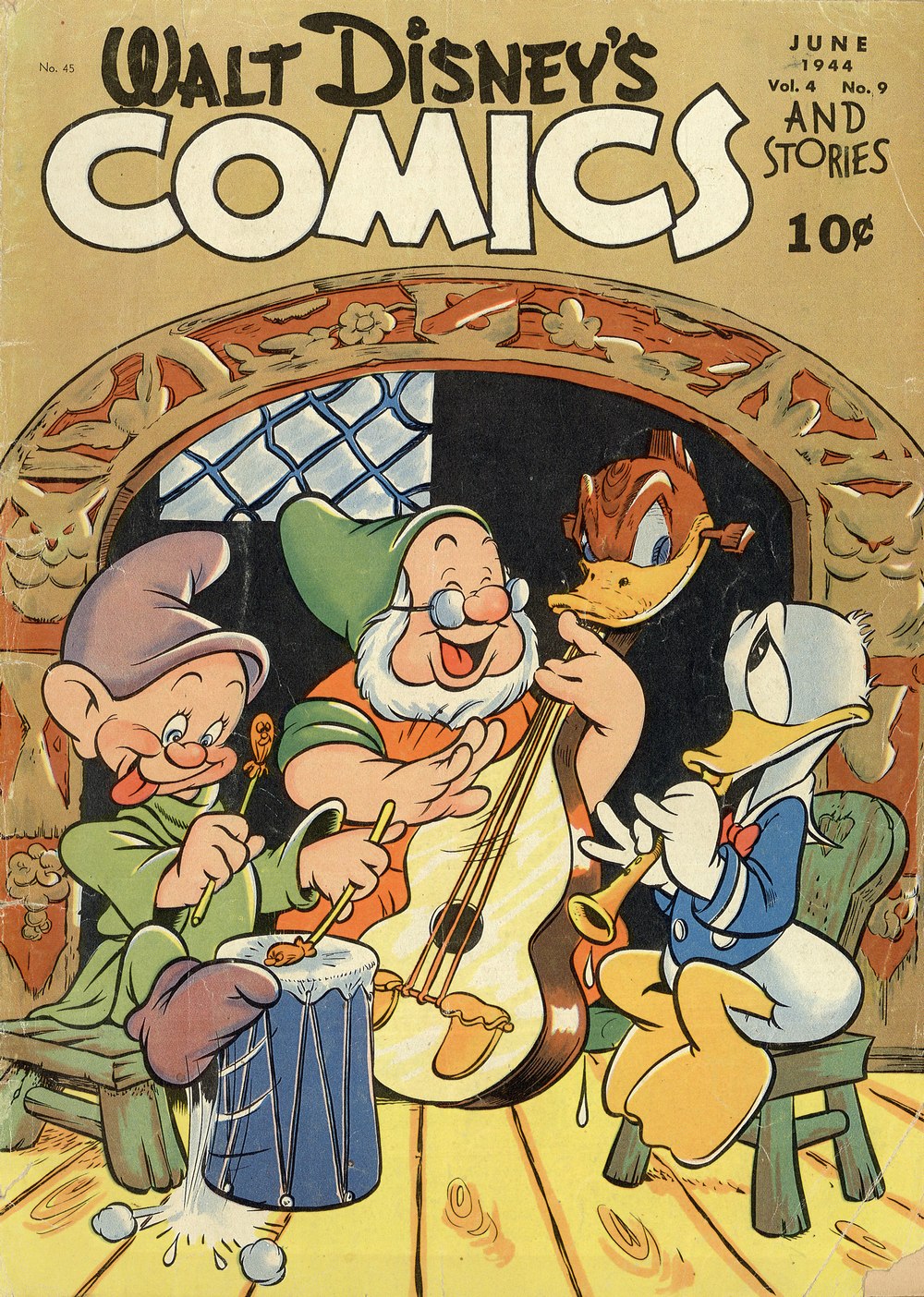 Read online Walt Disney's Comics and Stories comic -  Issue #45 - 1