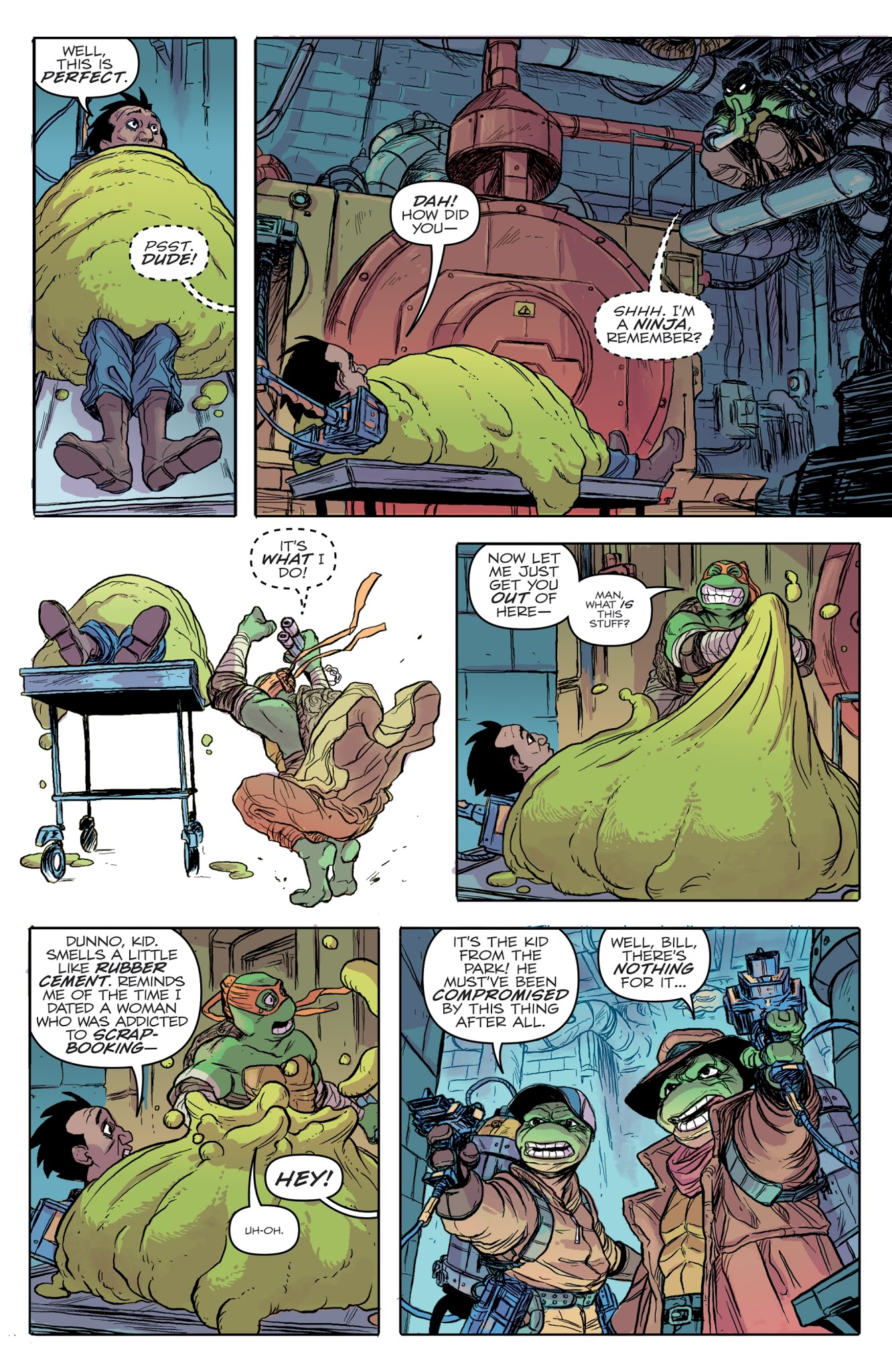Read online Teenage Mutant Ninja Turtles/Ghostbusters 2 comic -  Issue #3 - 8