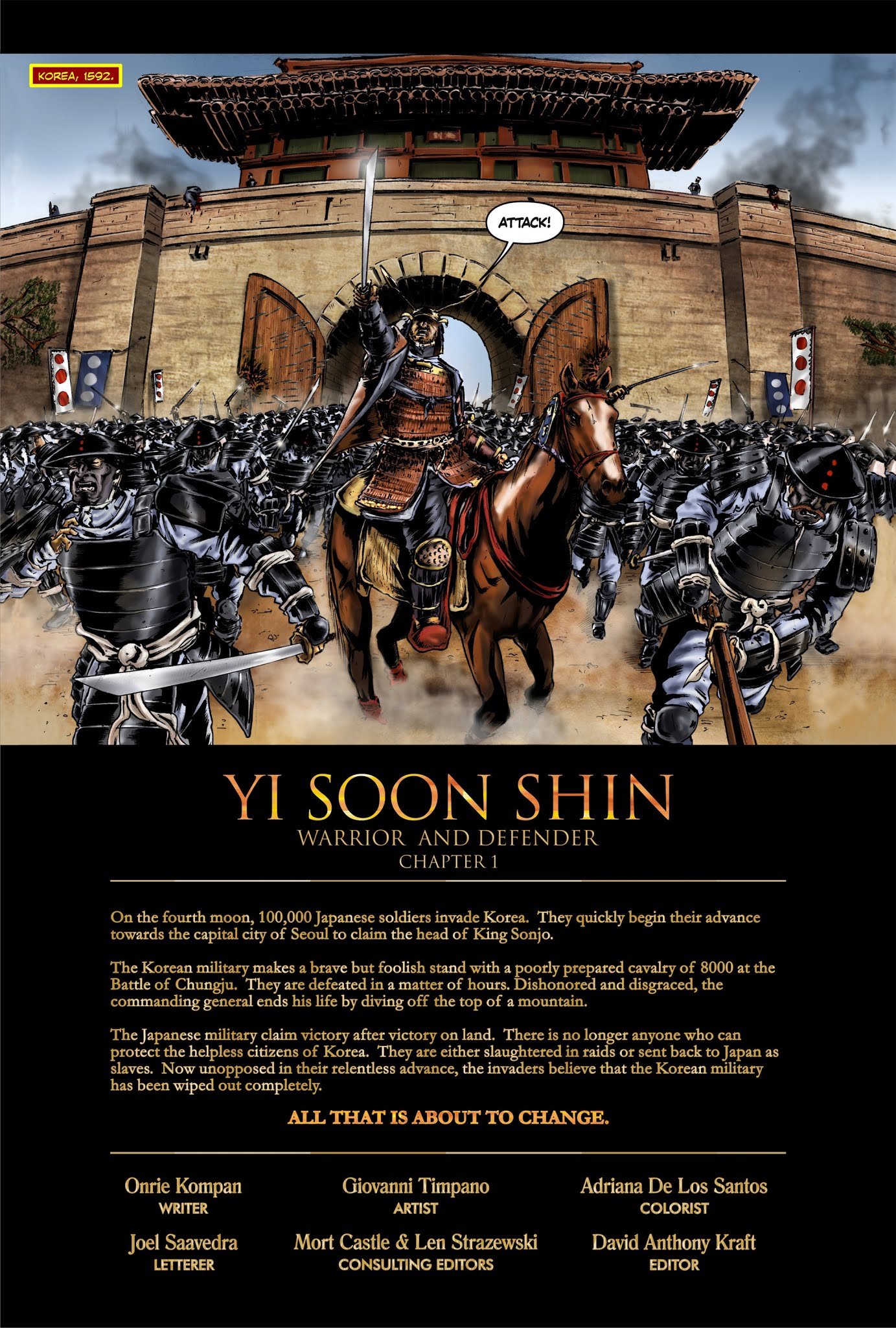 Read online Yi Soon Shin: Warrior and Defender comic -  Issue # TPB (Part 1) - 14