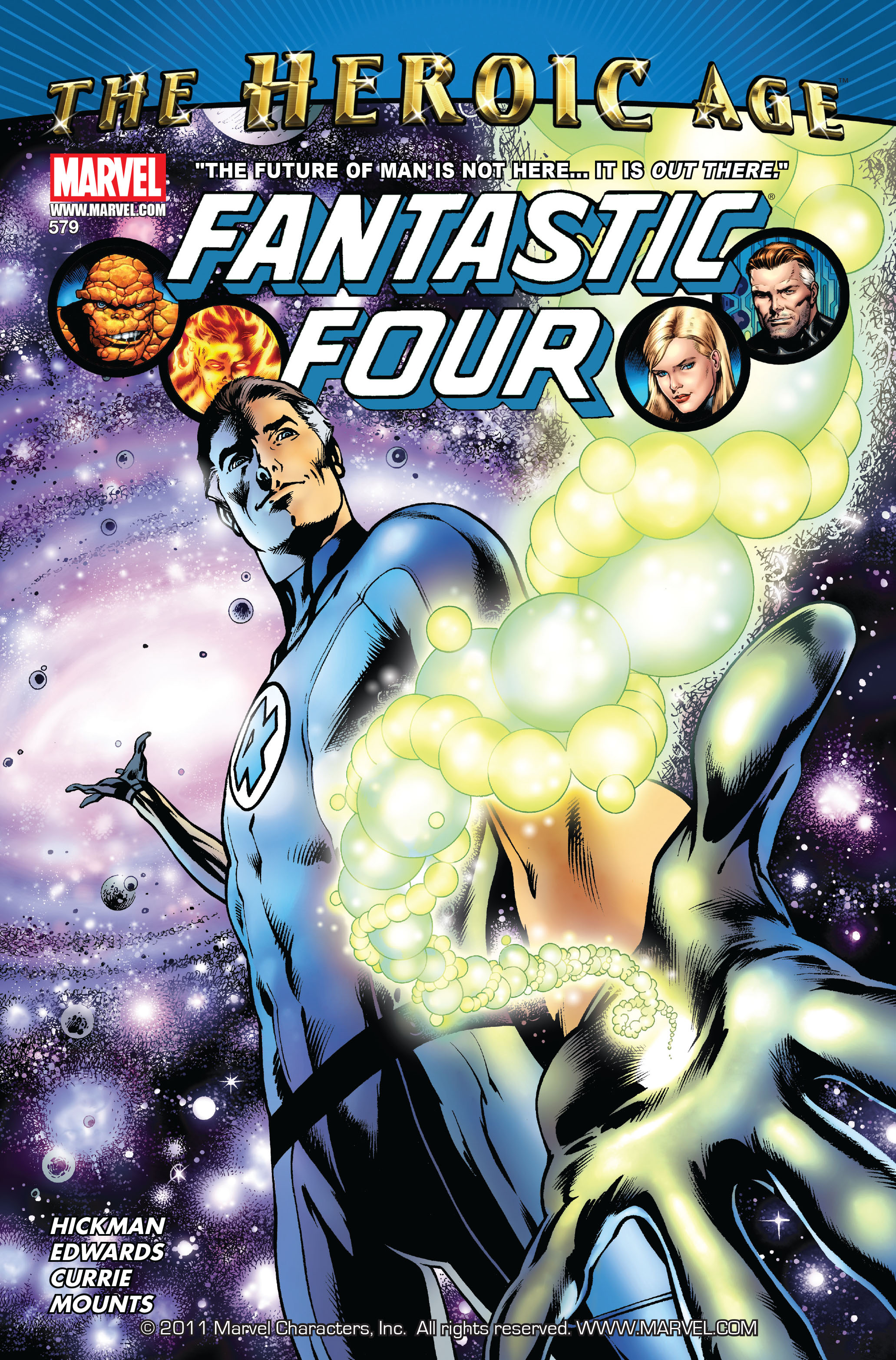 Read online Fantastic Four (1961) comic -  Issue #579 - 1