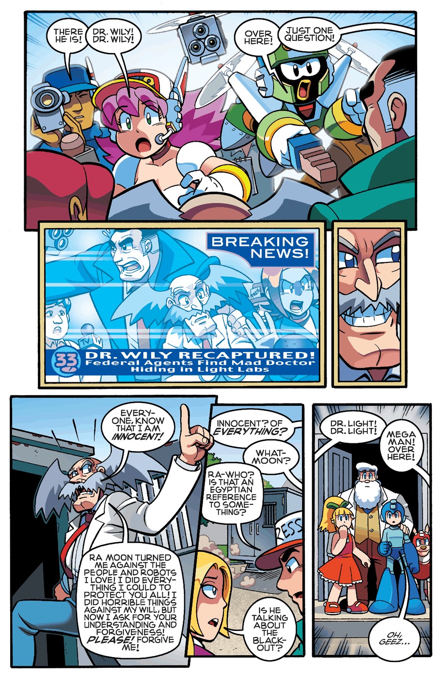 Read online Mega Man comic -  Issue #33 - 19