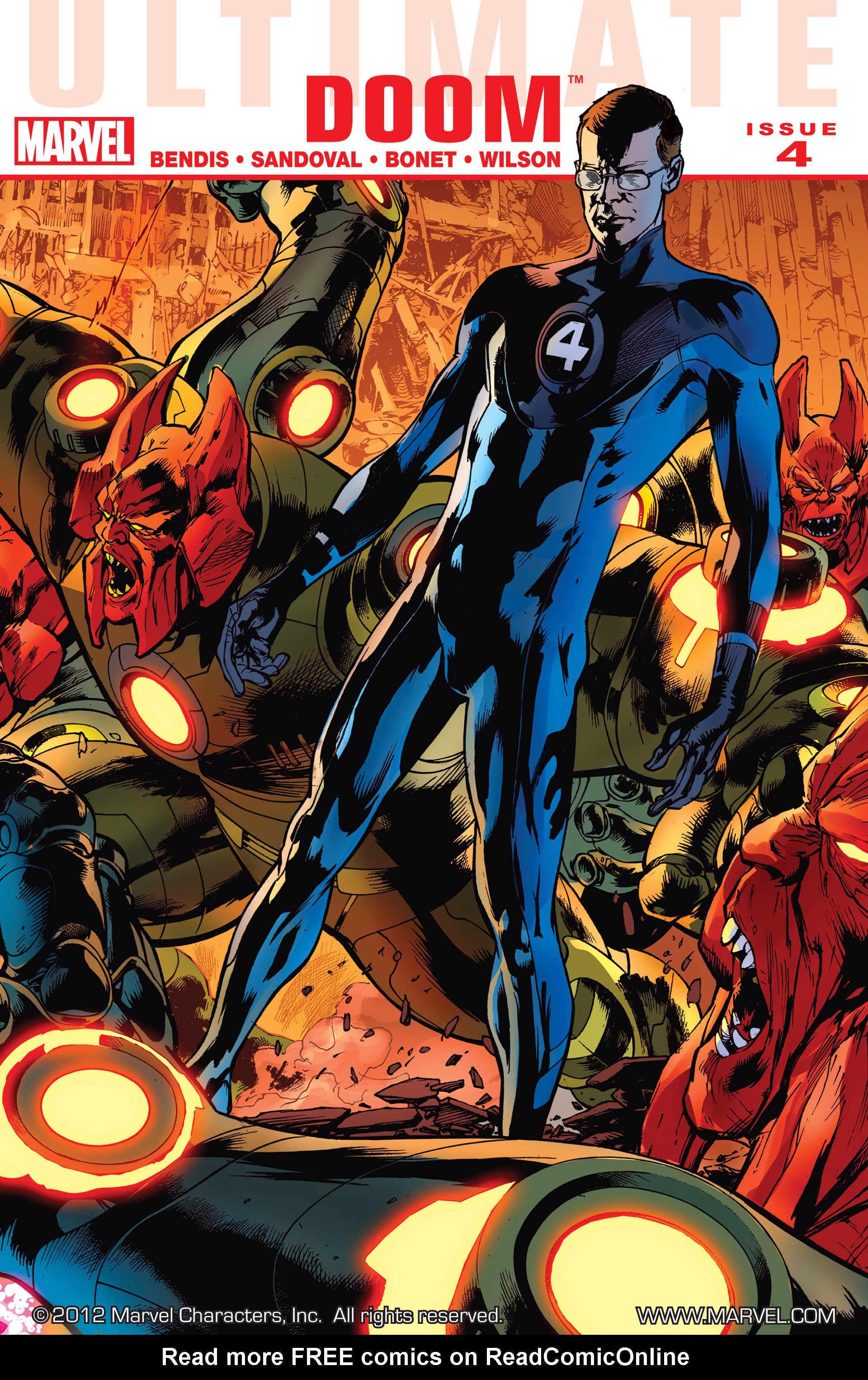 Read online Ultimate Doom comic -  Issue #4 - 1