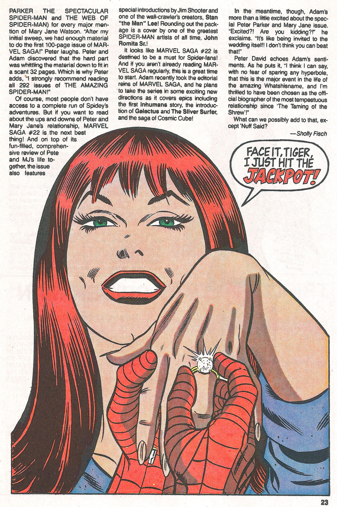 Read online Marvel Age comic -  Issue #54 - 23