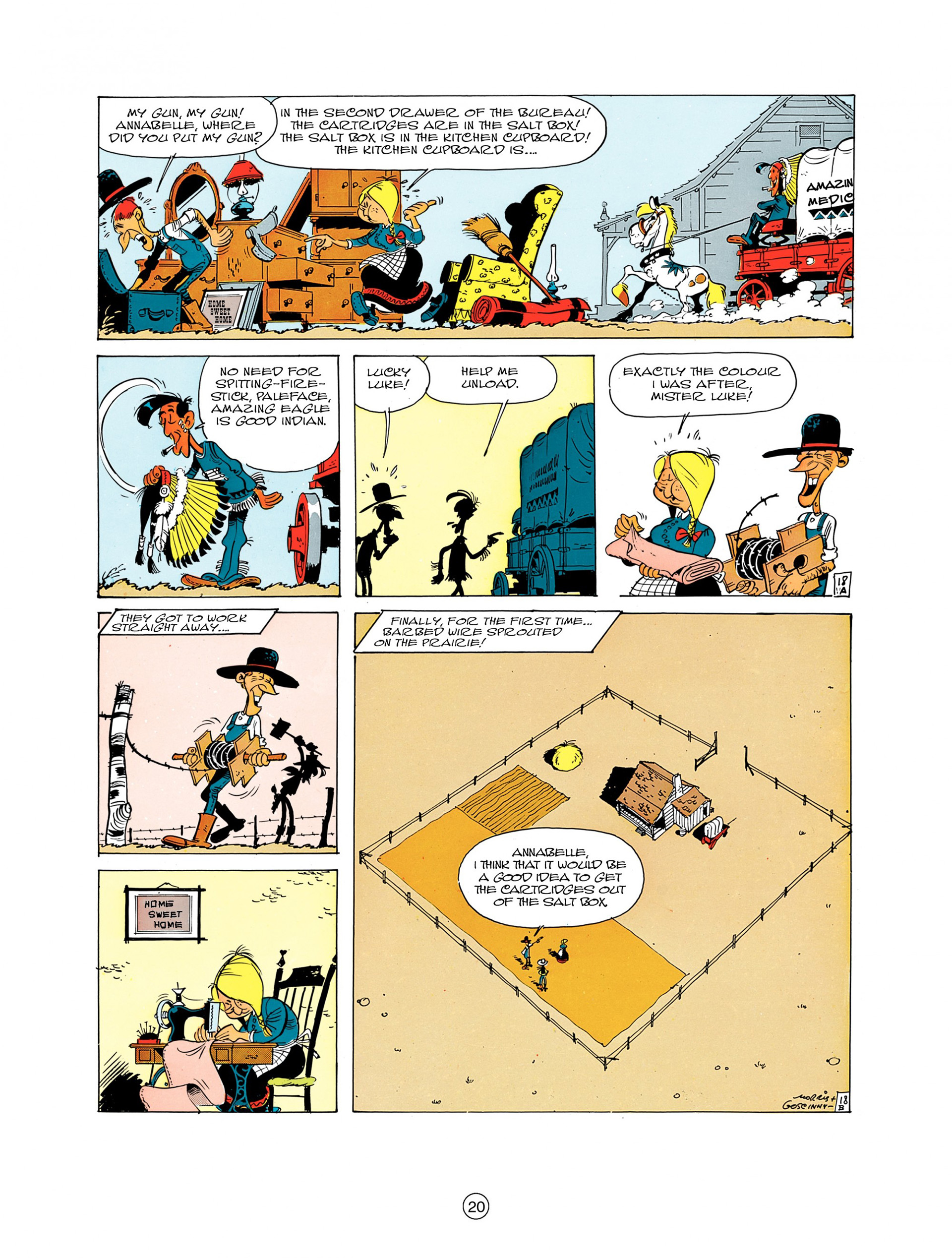 Read online A Lucky Luke Adventure comic -  Issue #7 - 20