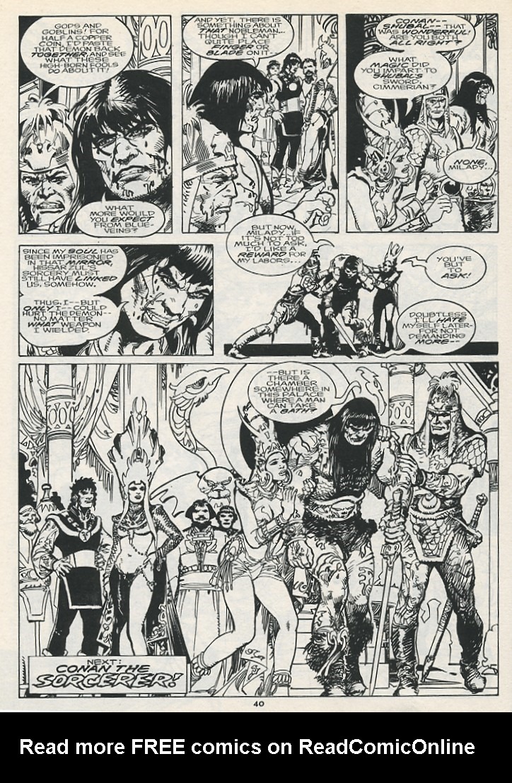 The Savage Sword Of Conan issue 217 - Page 42