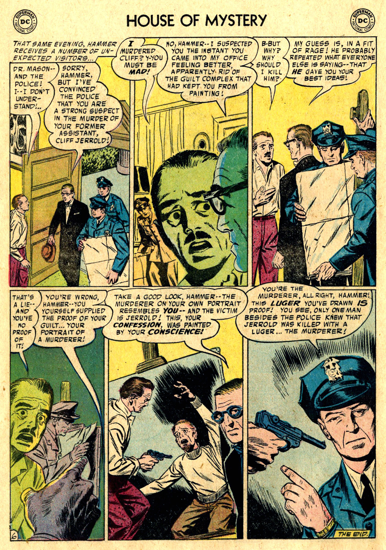 Read online House of Mystery (1951) comic -  Issue #64 - 16