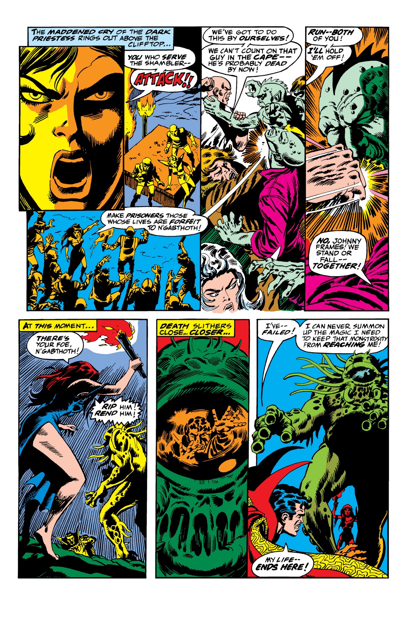 Read online Doctor Strange: A Separate Reality comic -  Issue # TPB - 236