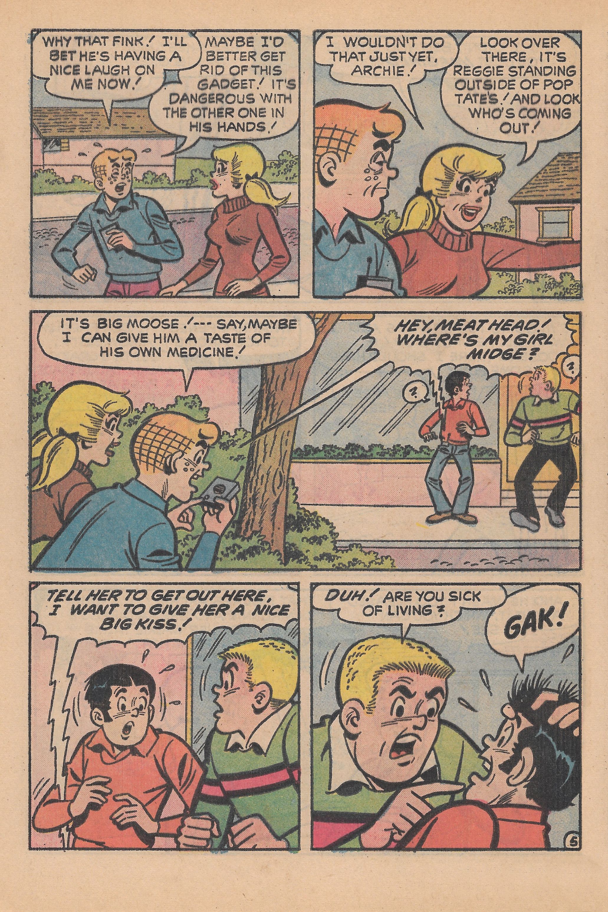 Read online Reggie and Me (1966) comic -  Issue #65 - 32