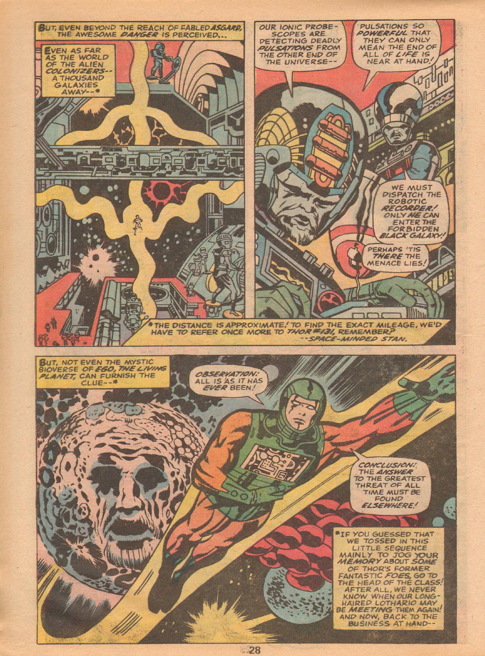 Read online Marvel Treasury Edition comic -  Issue #10 - 28