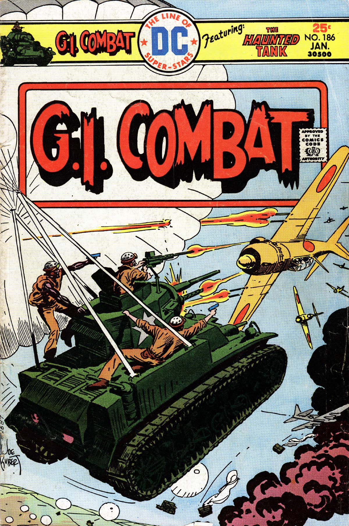 Read online G.I. Combat (1952) comic -  Issue #186 - 1