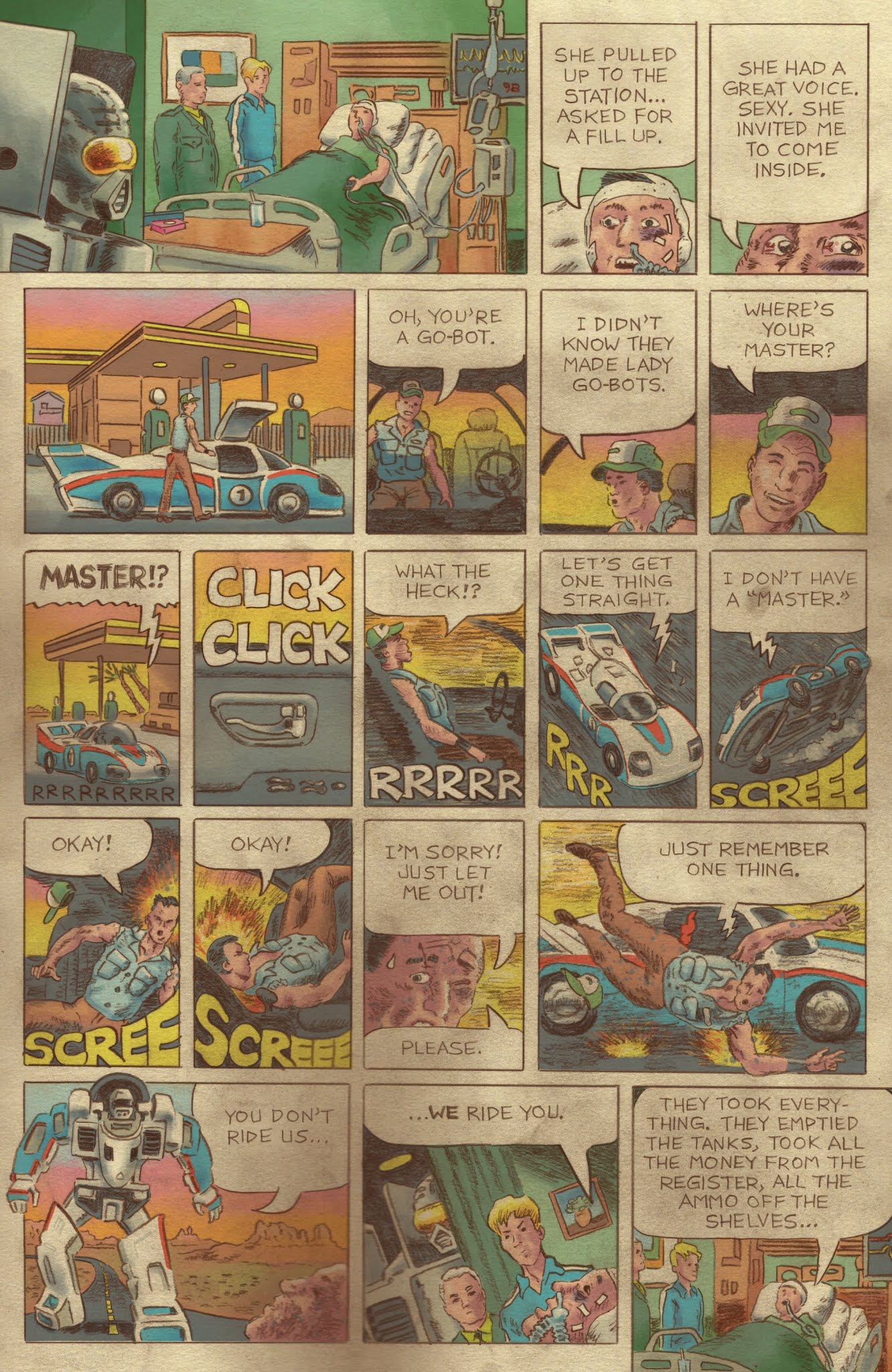 Read online Go-Bots comic -  Issue #1 - 15