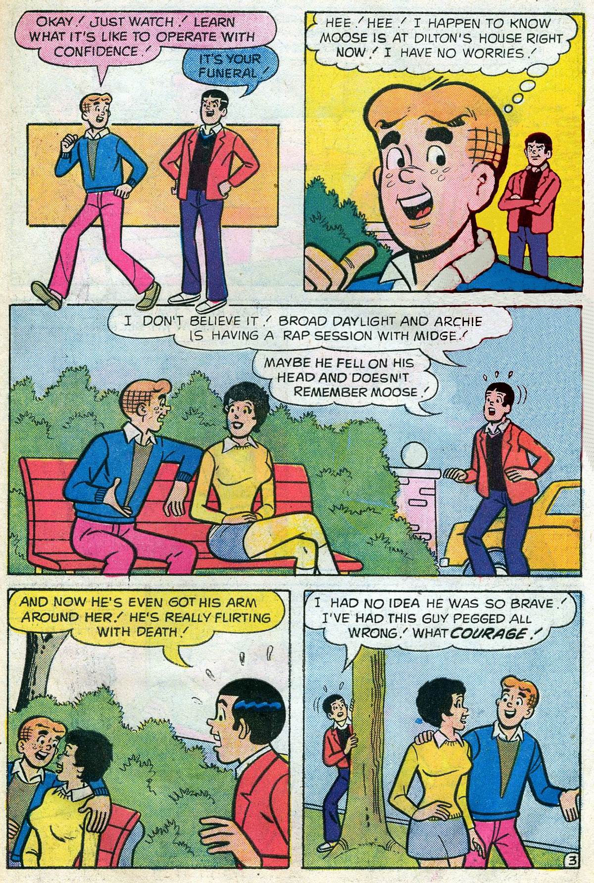 Read online Reggie and Me (1966) comic -  Issue #80 - 24