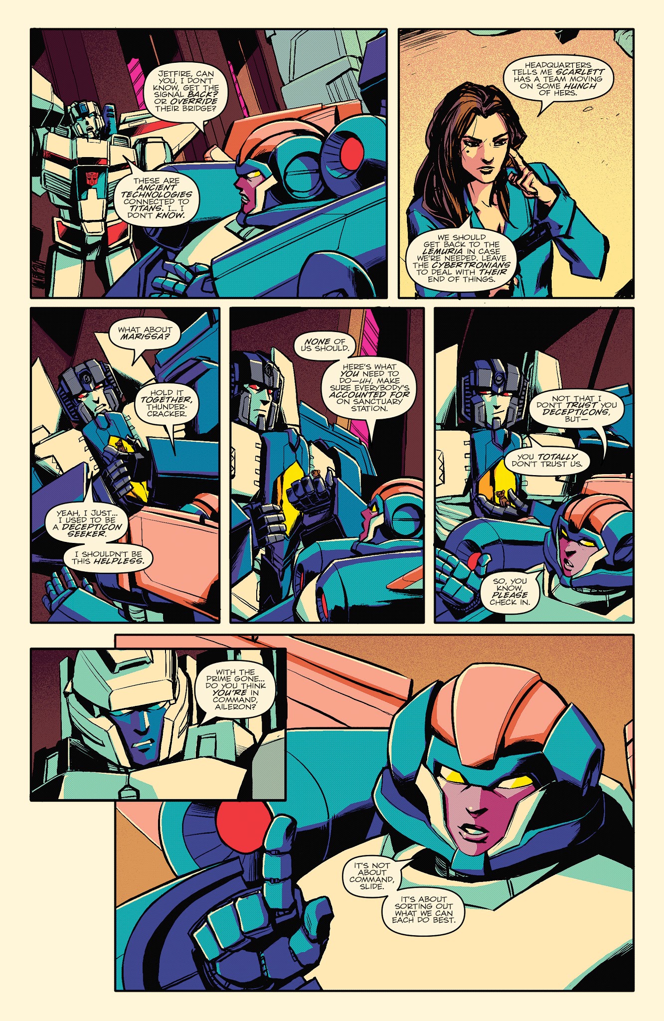 Read online Optimus Prime comic -  Issue #11 - 11